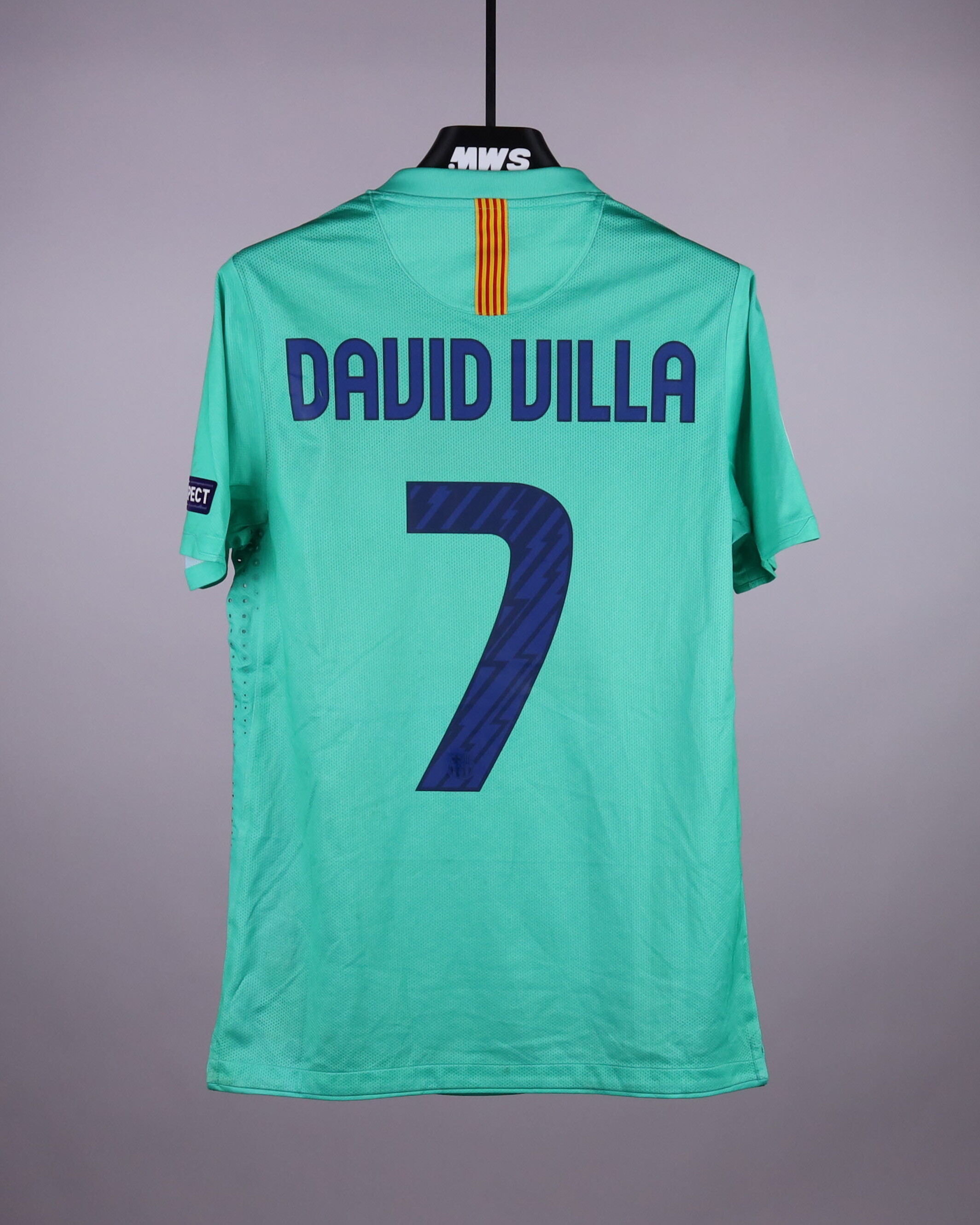 David Villa FC Barcelona shirt