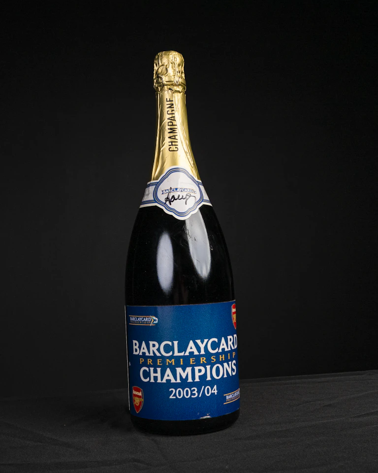 Signed Championship Champagne | Arsène Wenger
