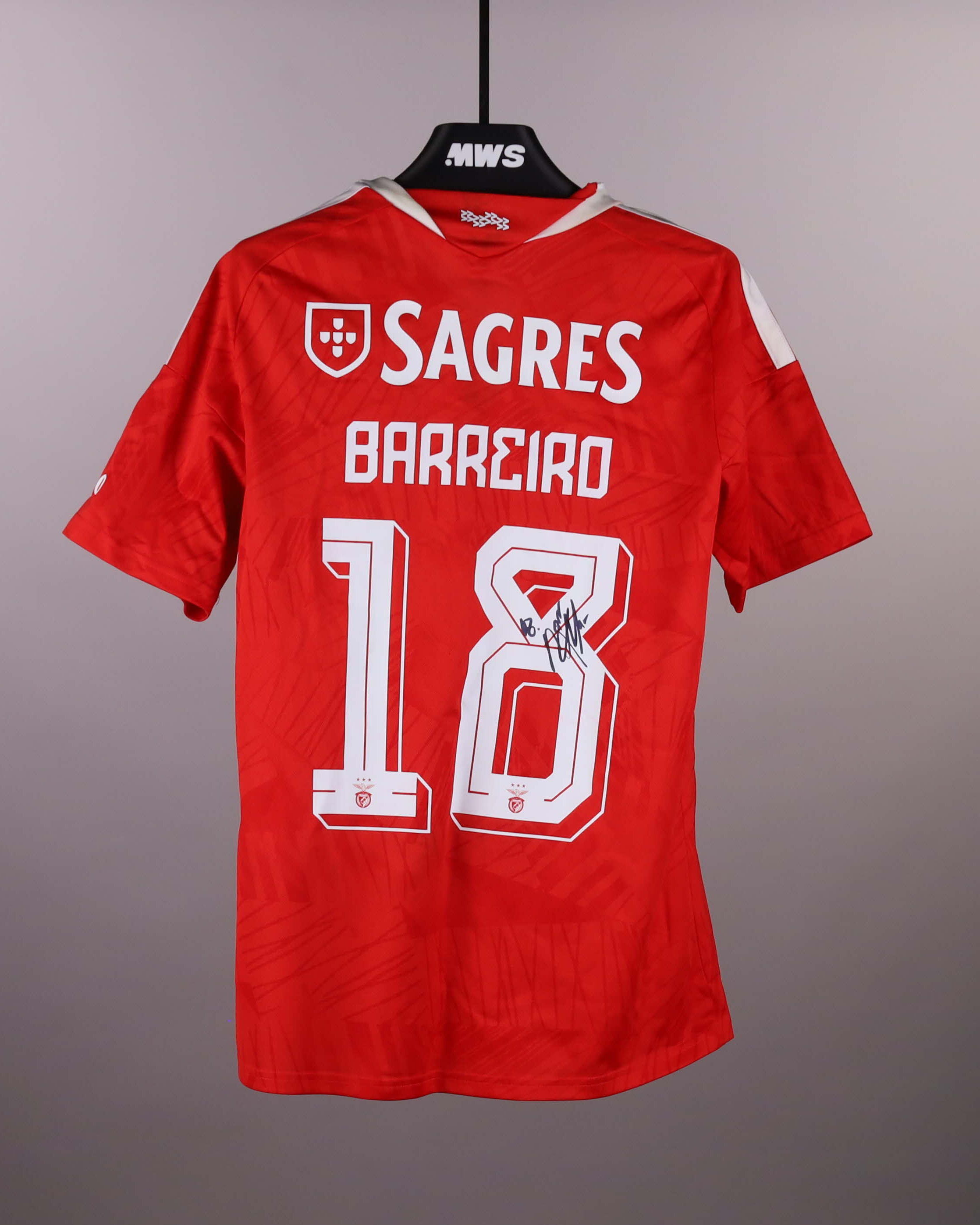 Leandro Barreiro SL Benfica jersey