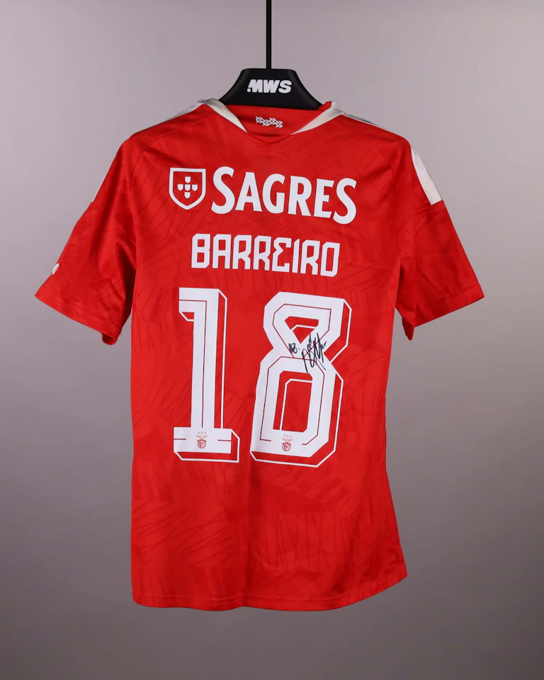 Leandro Barreiro SL Benfica jersey