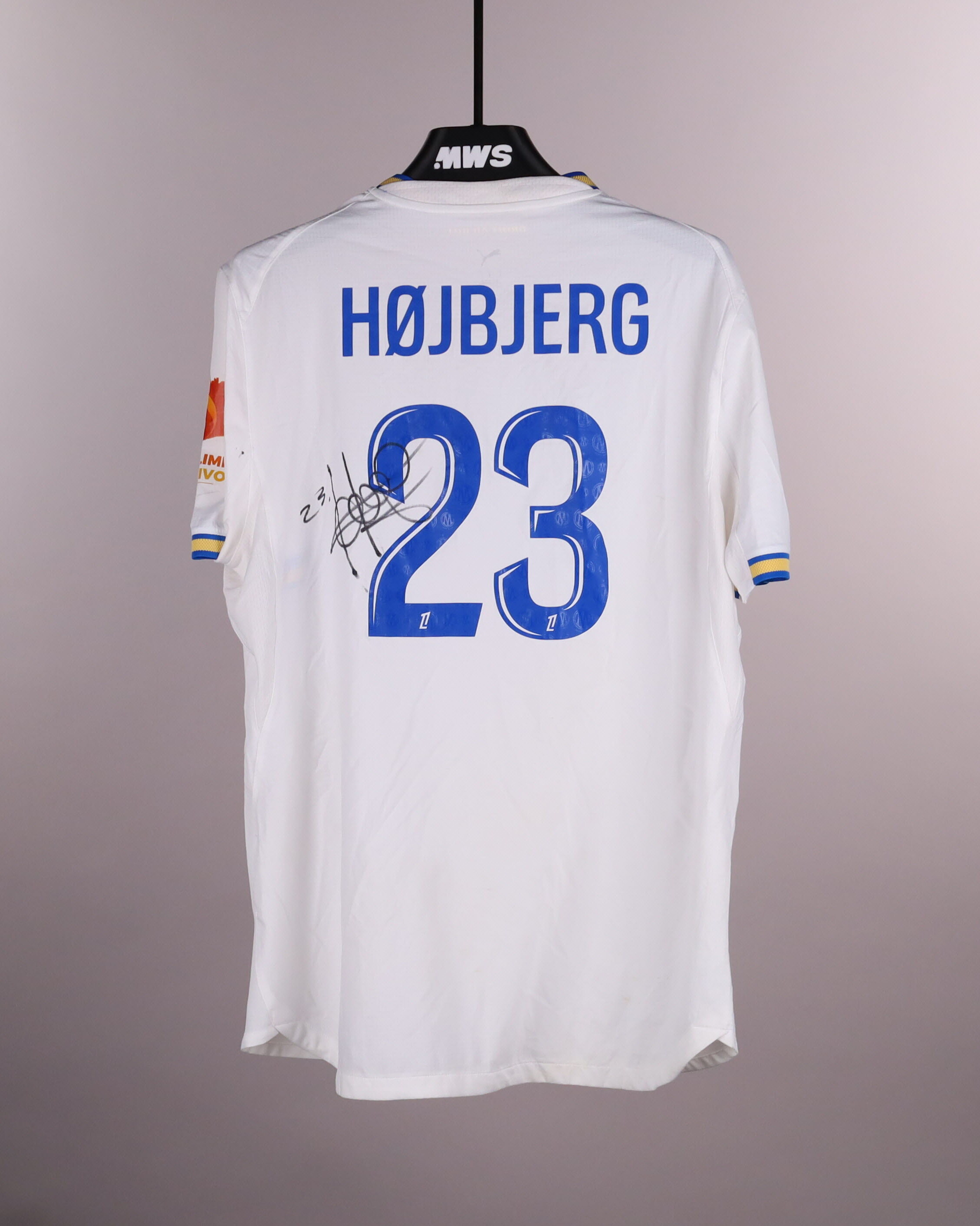 Pierre-Emile Højbjerg Olympique de Marseille shirt