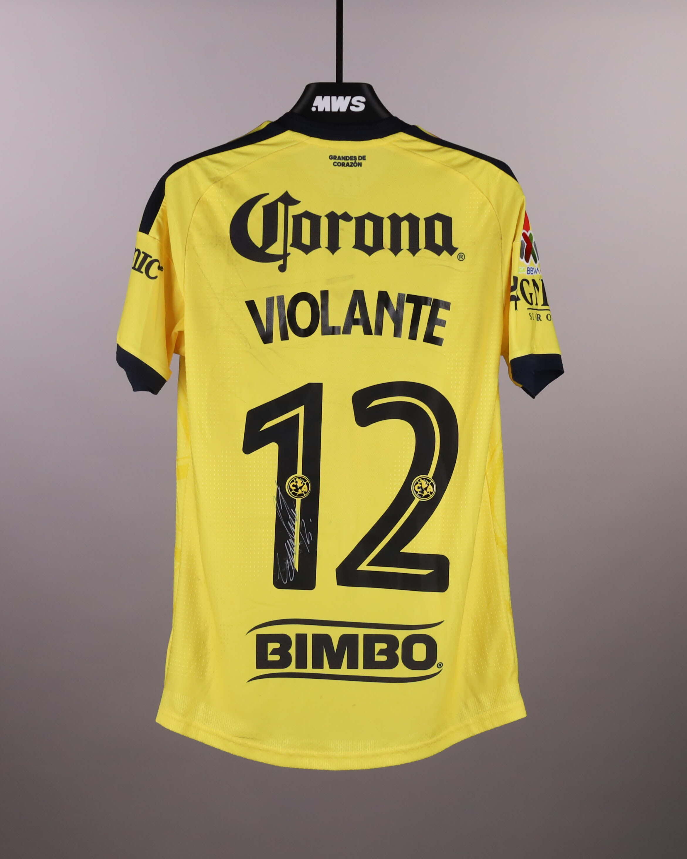 Isaías Violante Club América jersey