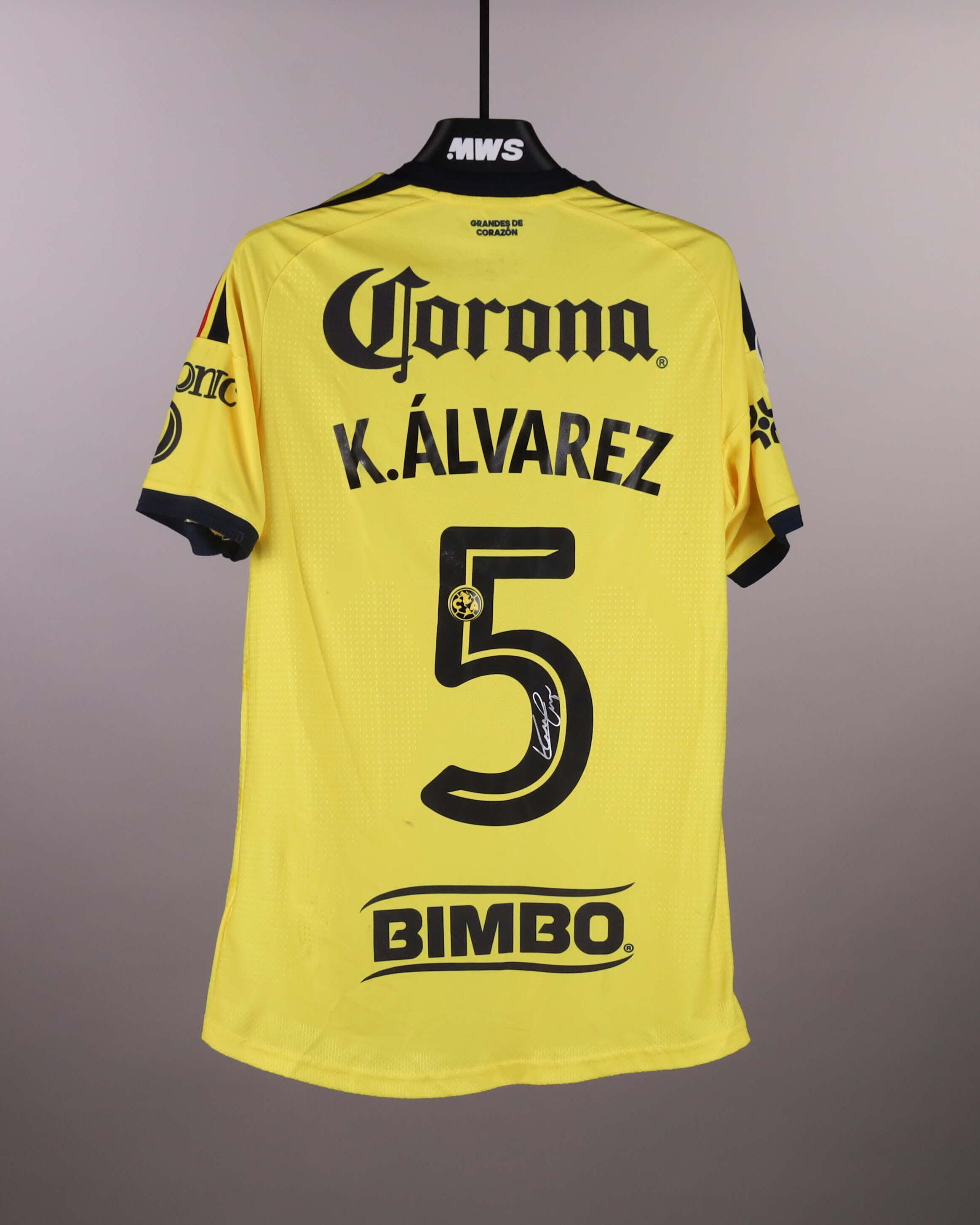 Kevin Álvarez Club América jersey