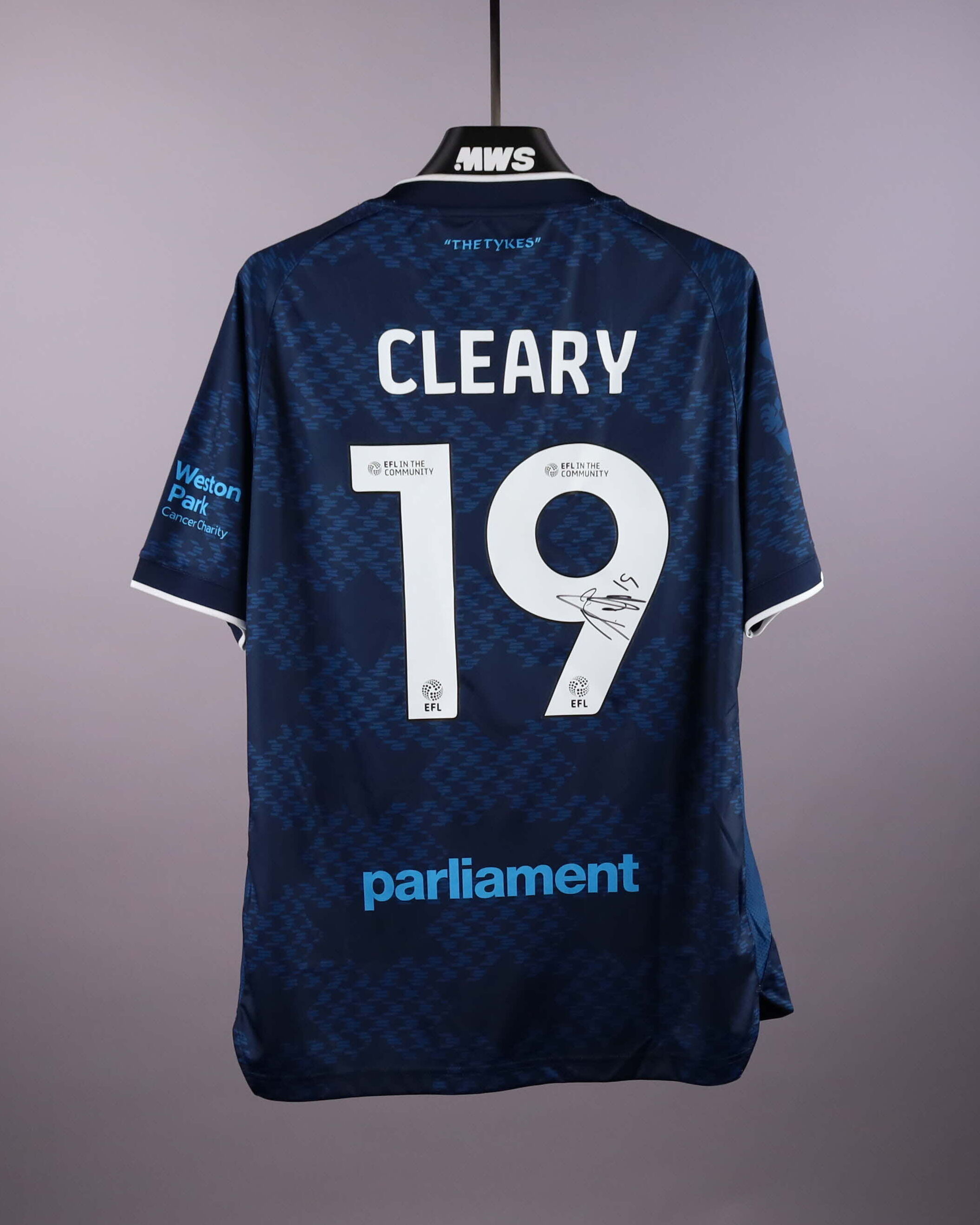 R. Cleary Barnsley jersey