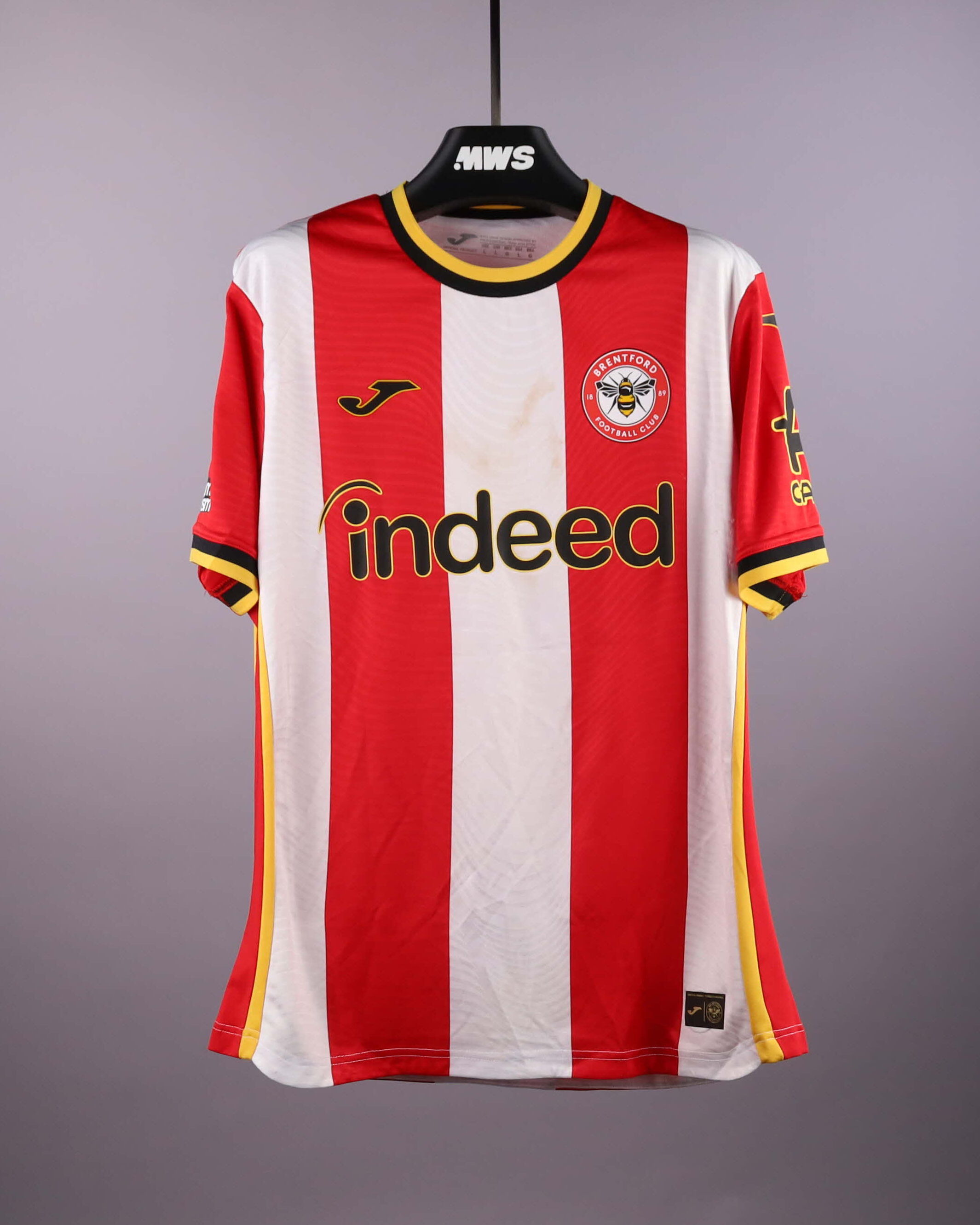 Kristoffer Vassbakk Ajer Brentford shirt