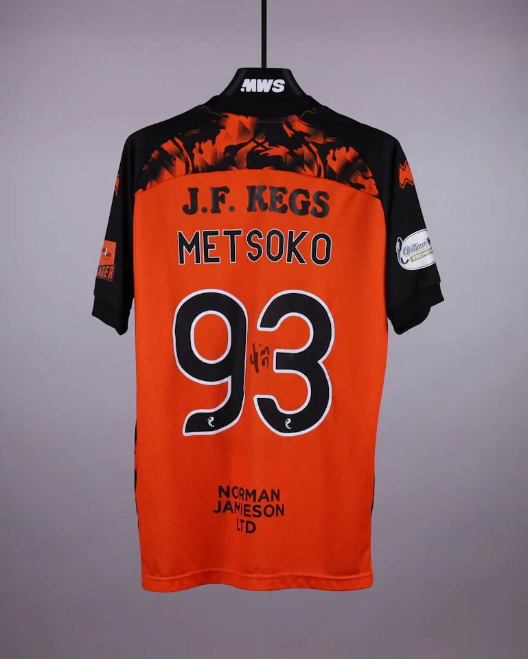 Idjessi Metsoko Dundee United jersey