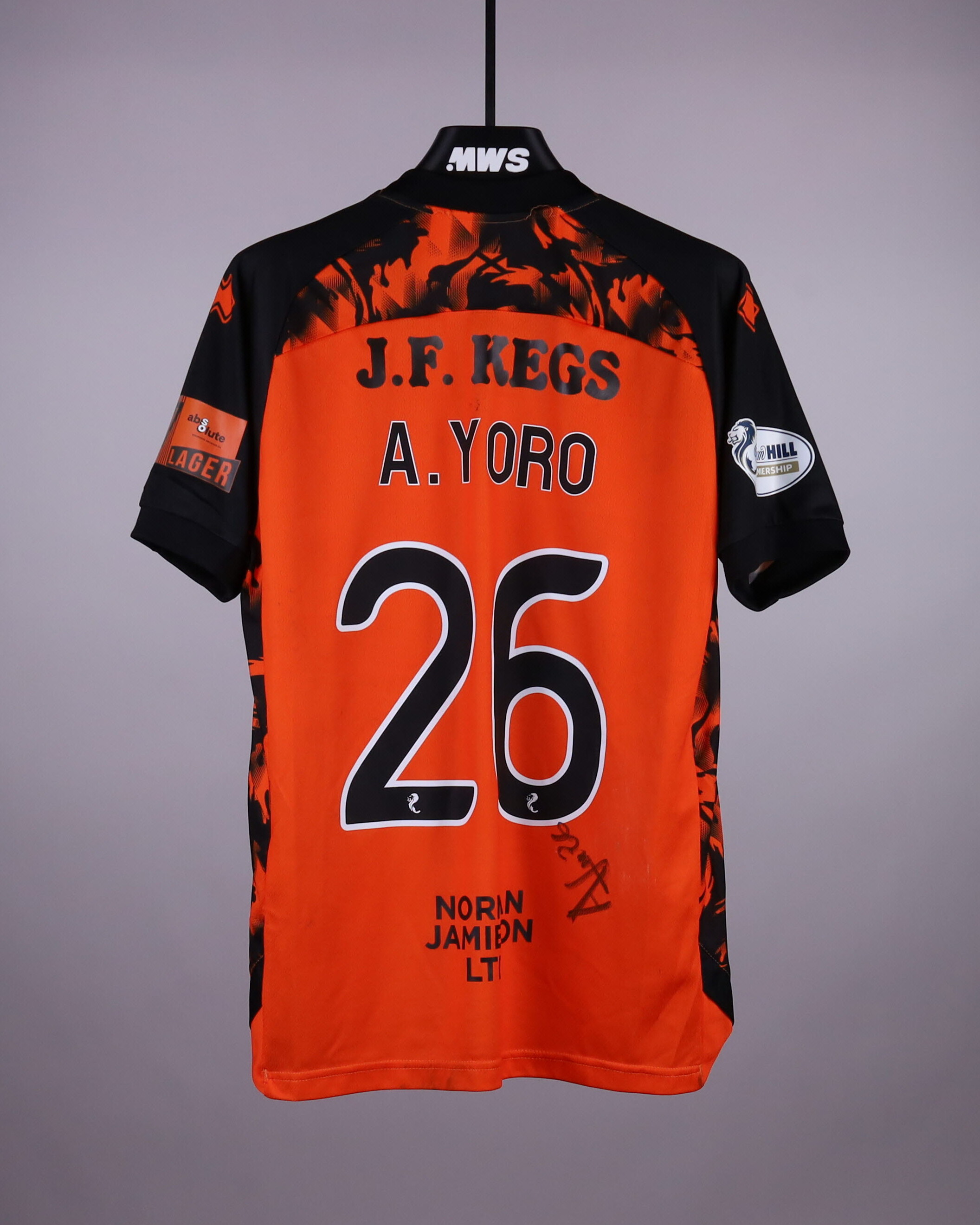 Abdoulaye Yoro Dundee United jersey
