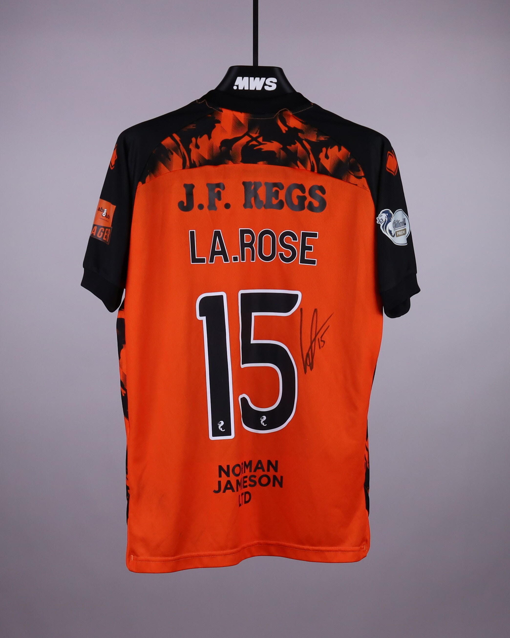 Lachlan Rose Dundee United jersey