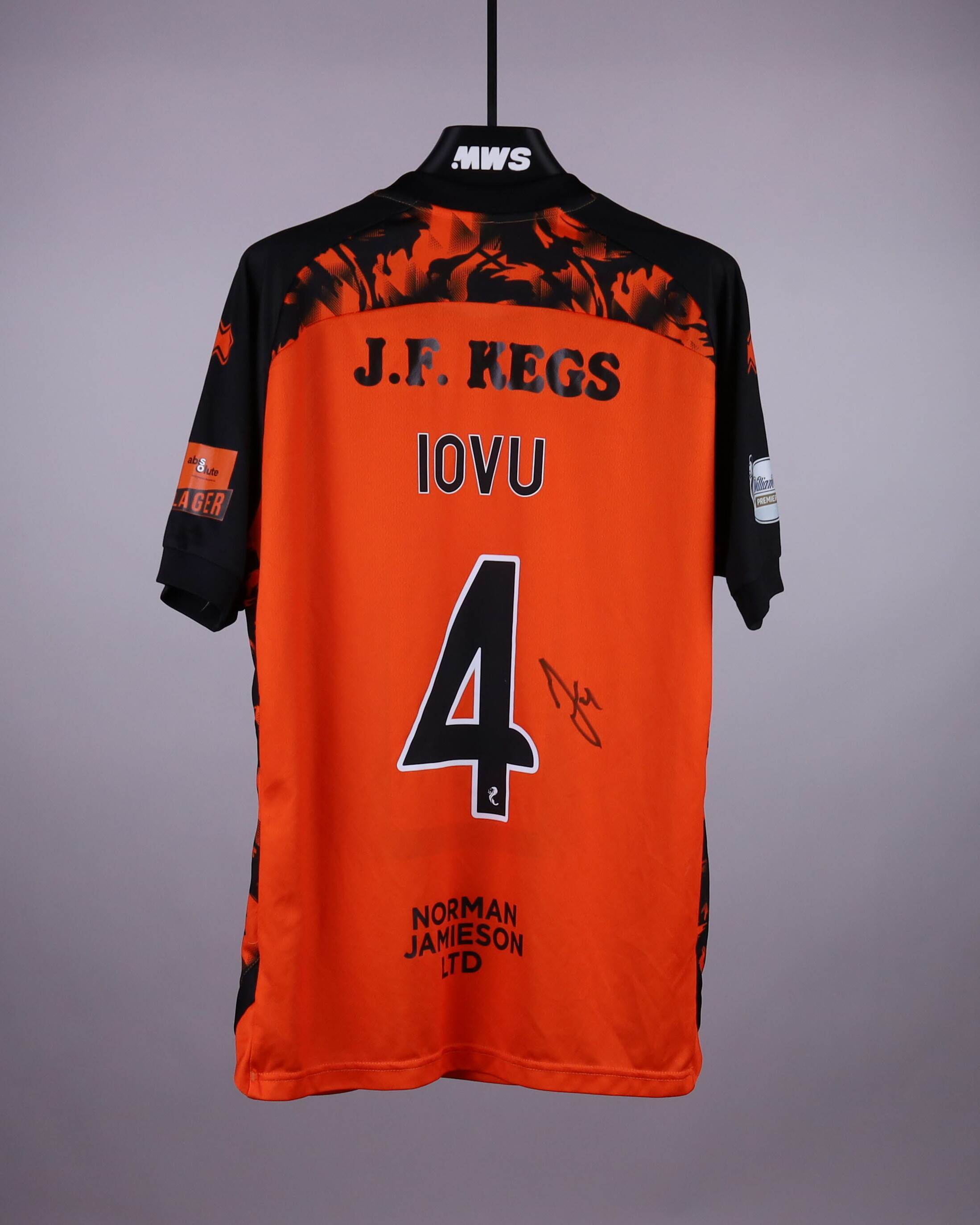 Iurie Iovu Dundee United jersey
