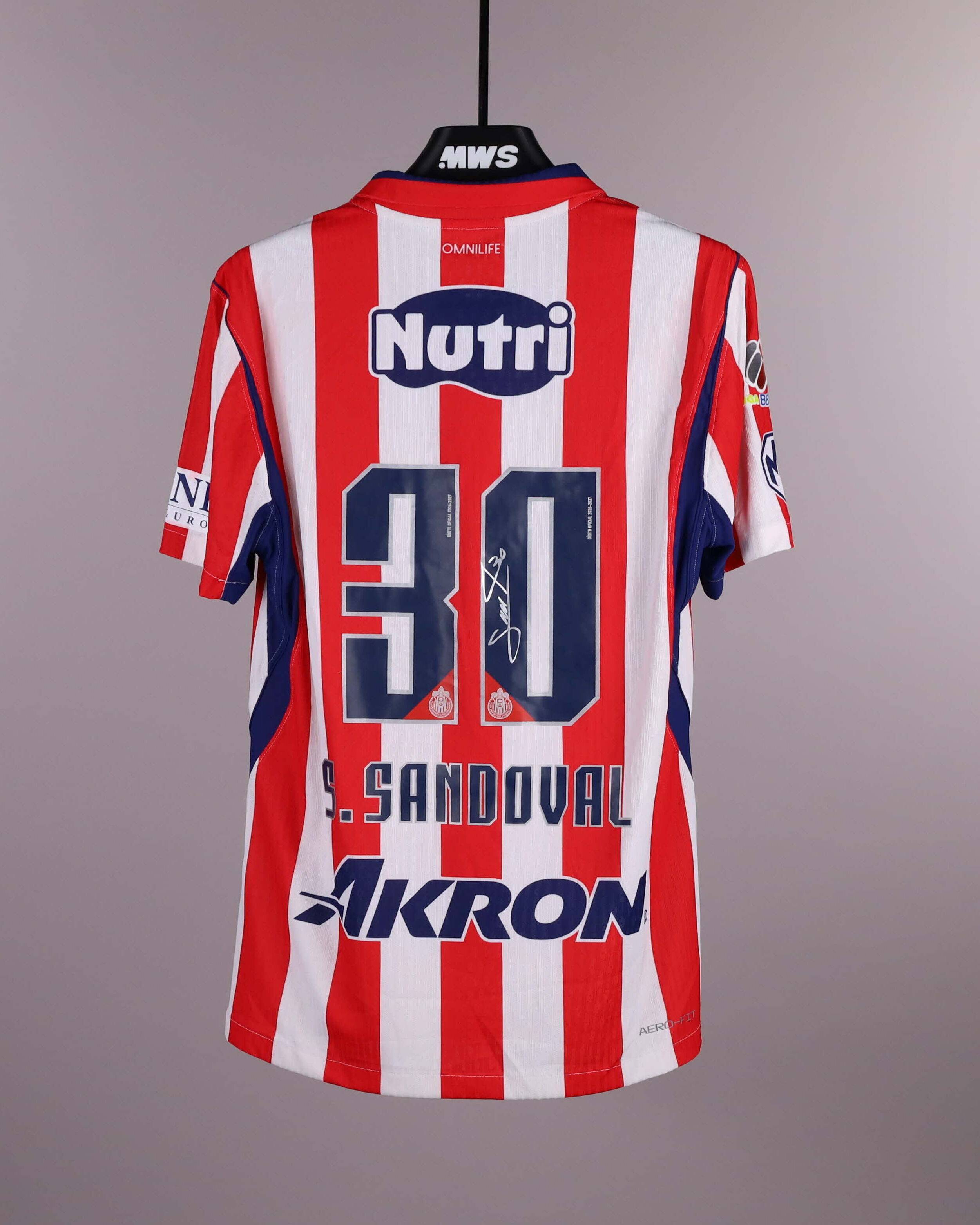 Santiago Sandoval Chivas Guadalajara jersey