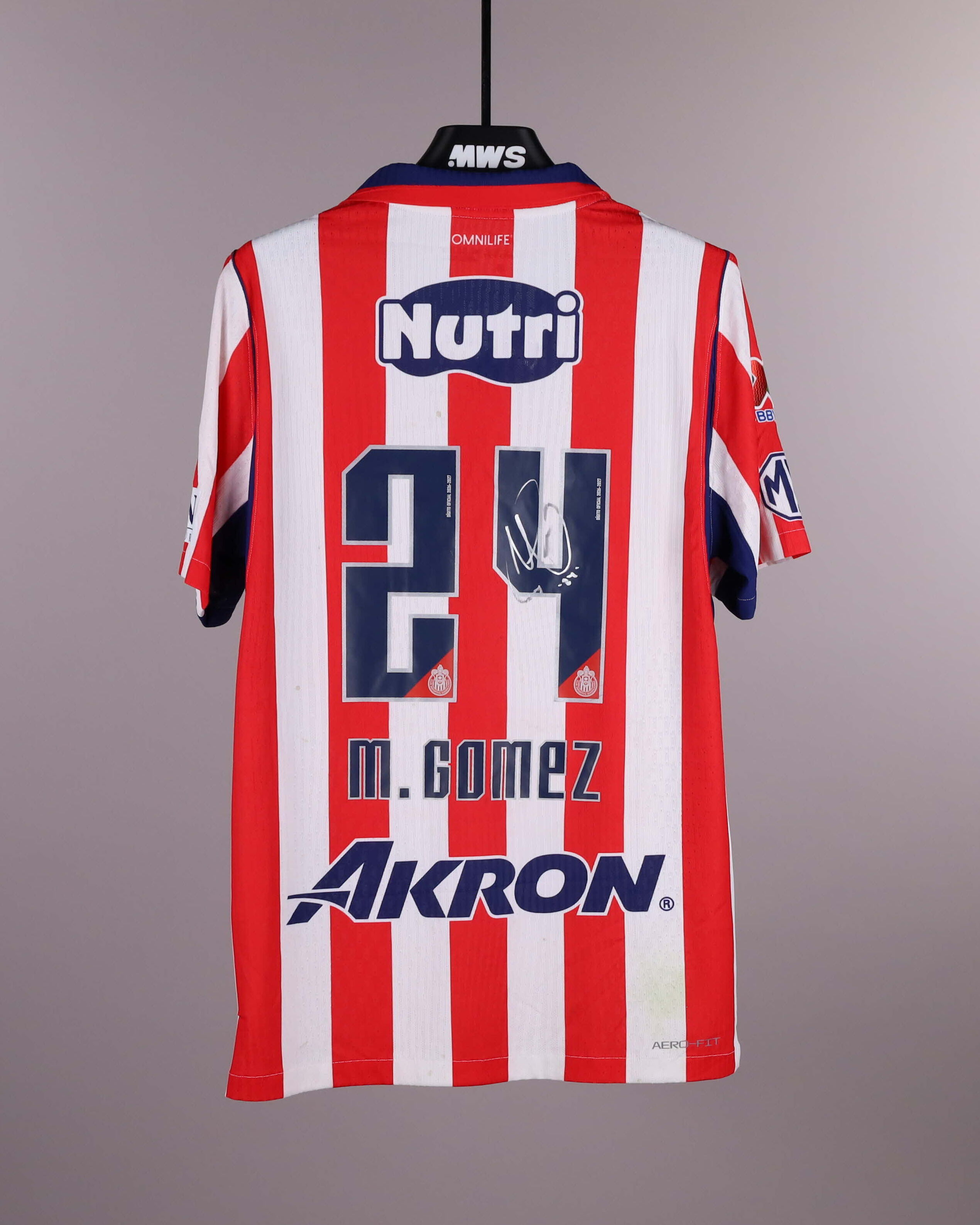 Miguel Gómez Chivas Guadalajara jersey