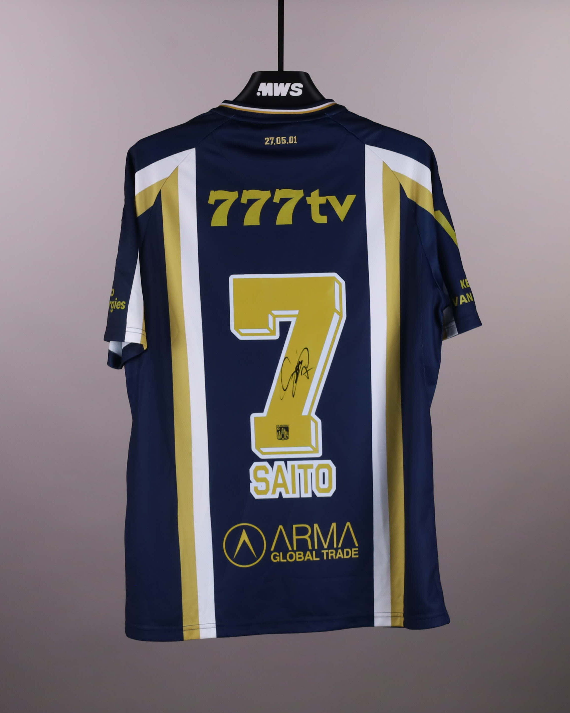 Shunsuke Saito 齋藤俊輔 | Lommel SK - KVC Westerlo | MatchWornShirt