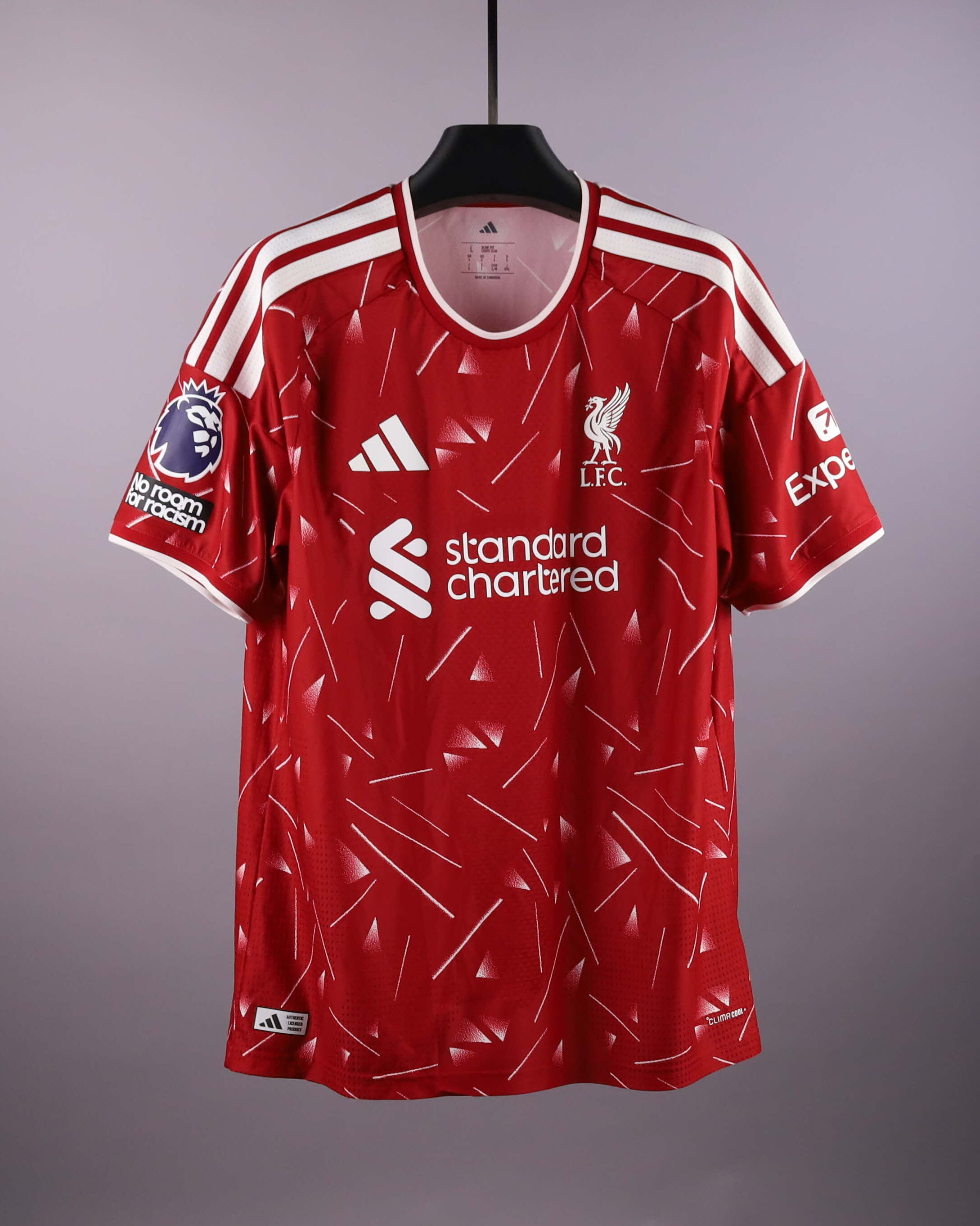 Official Liverpool Football Match-Worn Shirts Auctions