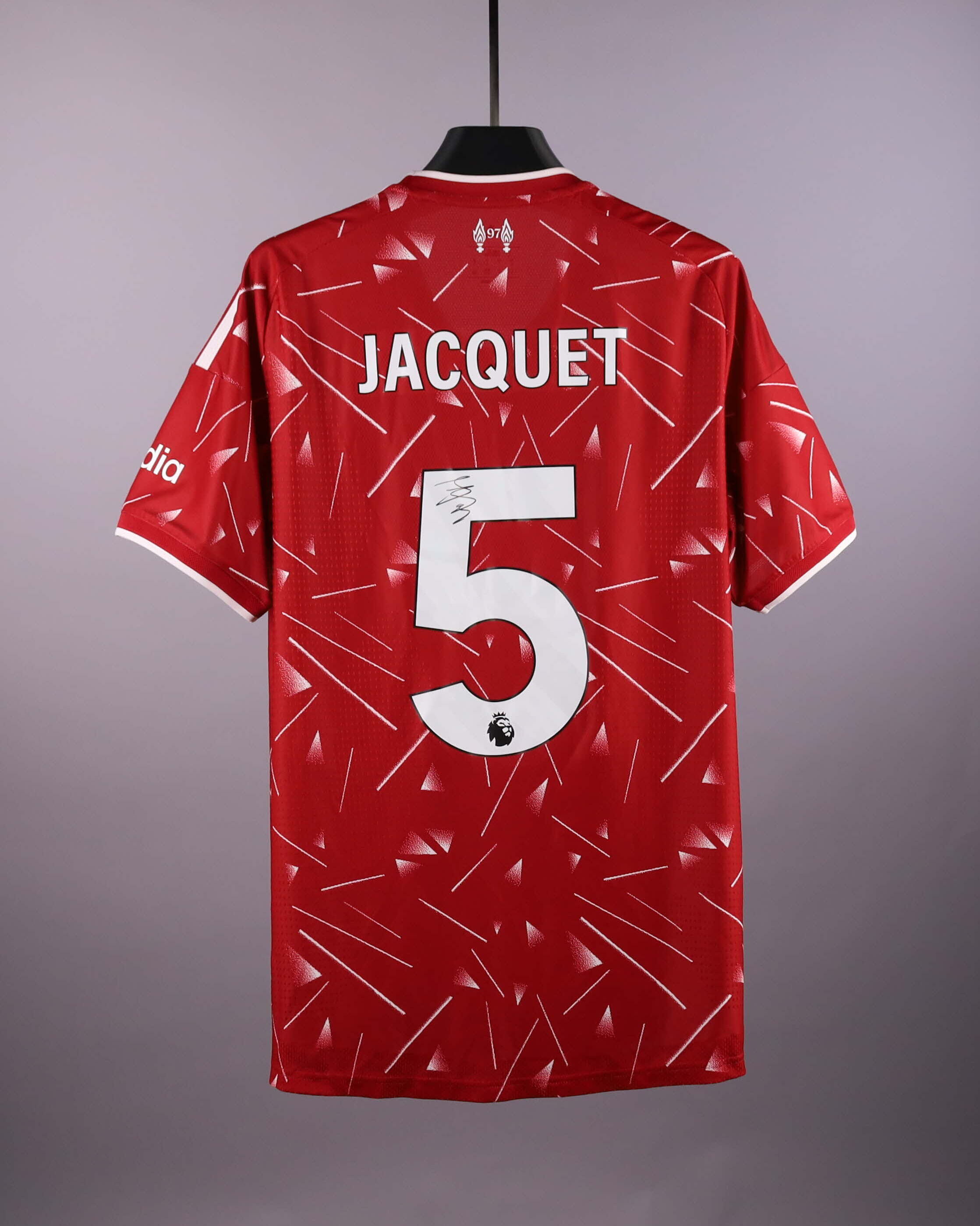 Official Liverpool Football Match-Worn Shirts Auctions