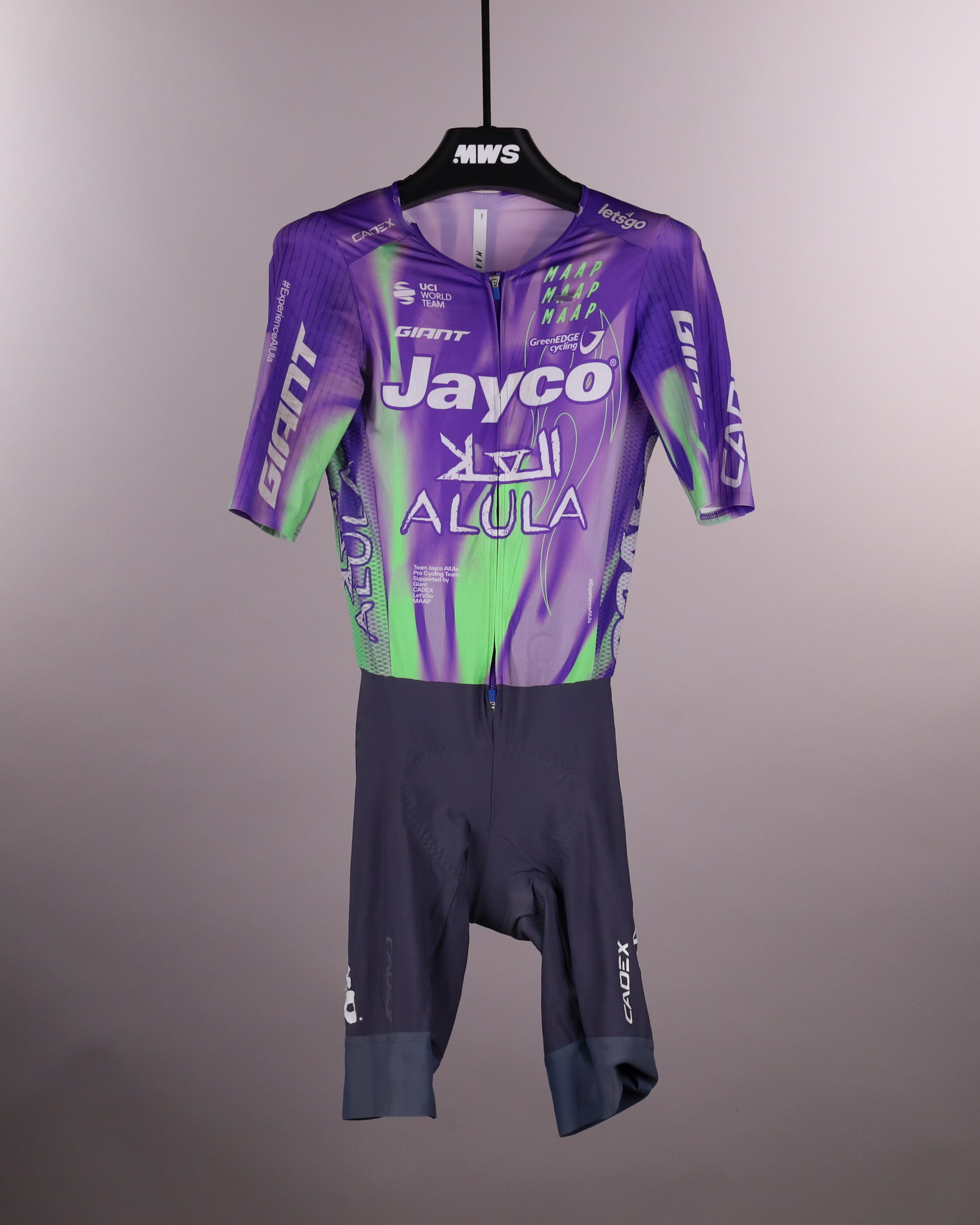 【SALE中】Jayco ALULA  選手支給品　sサイズ Team Jayco AlUla | MatchWornShirt