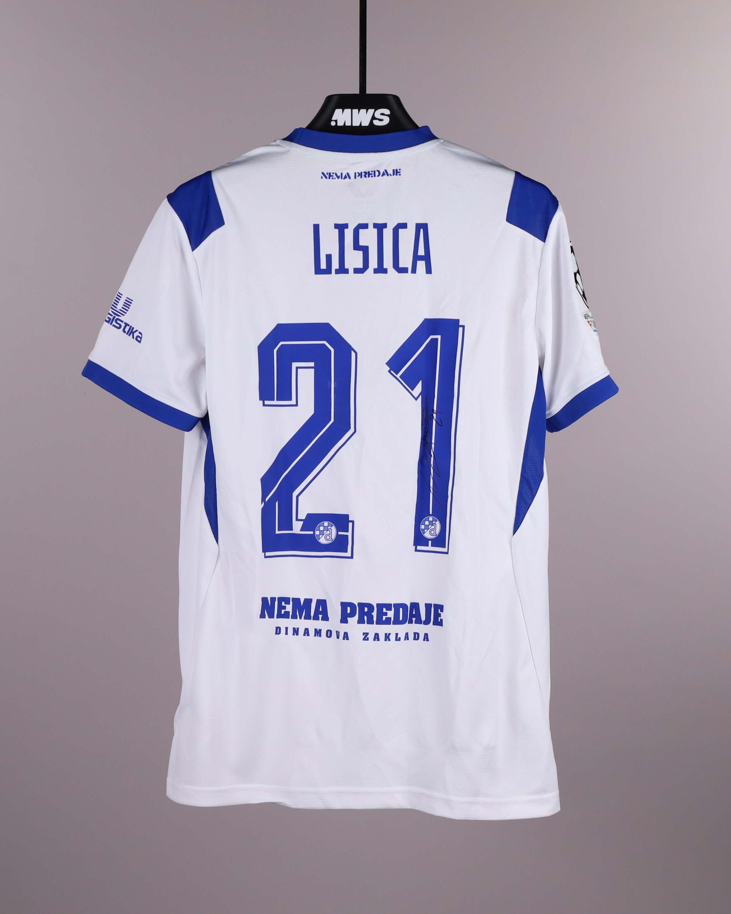 Mateo Lisica Dinamo Zagreb jersey
