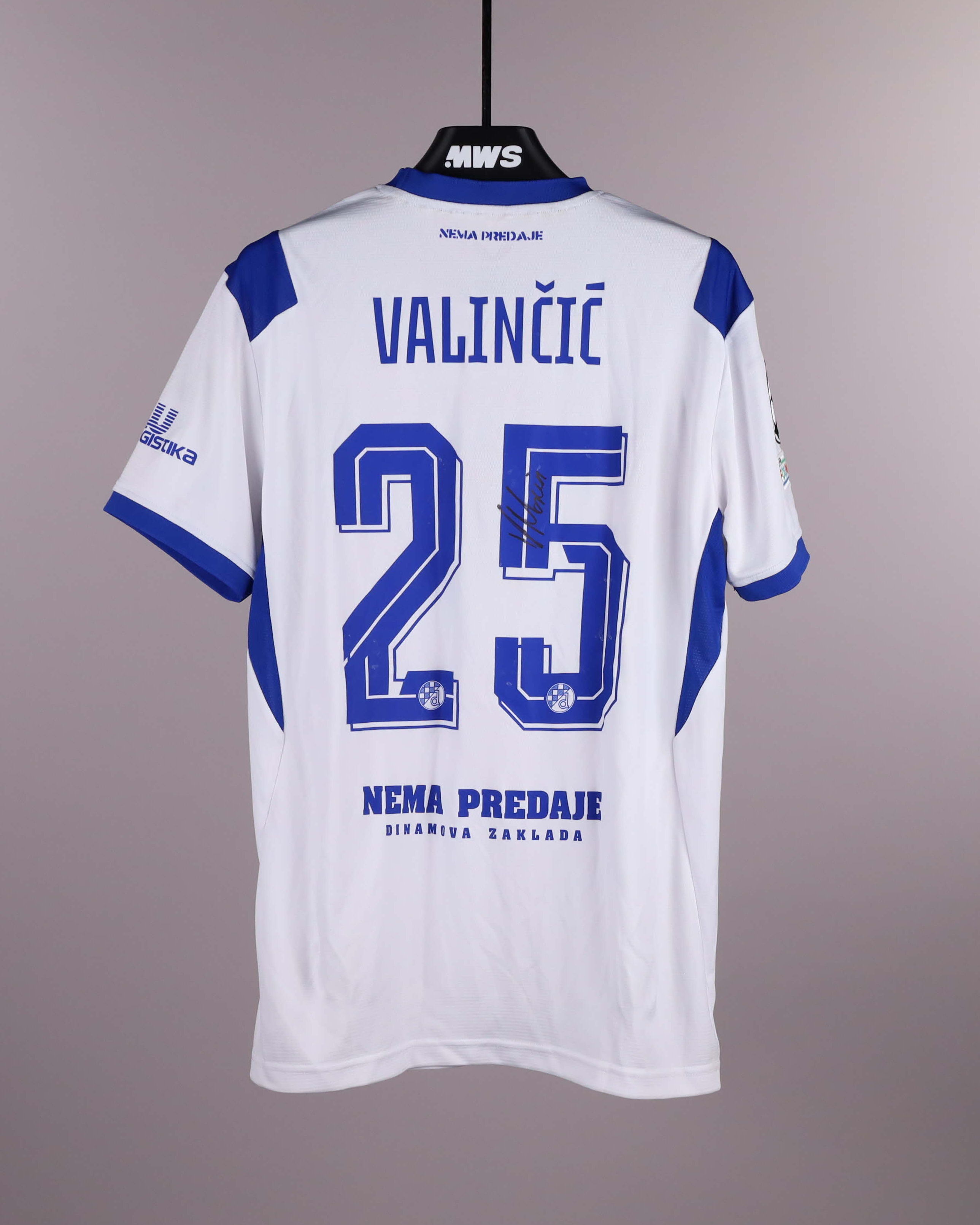 Moris Valinčić Dinamo Zagreb jersey