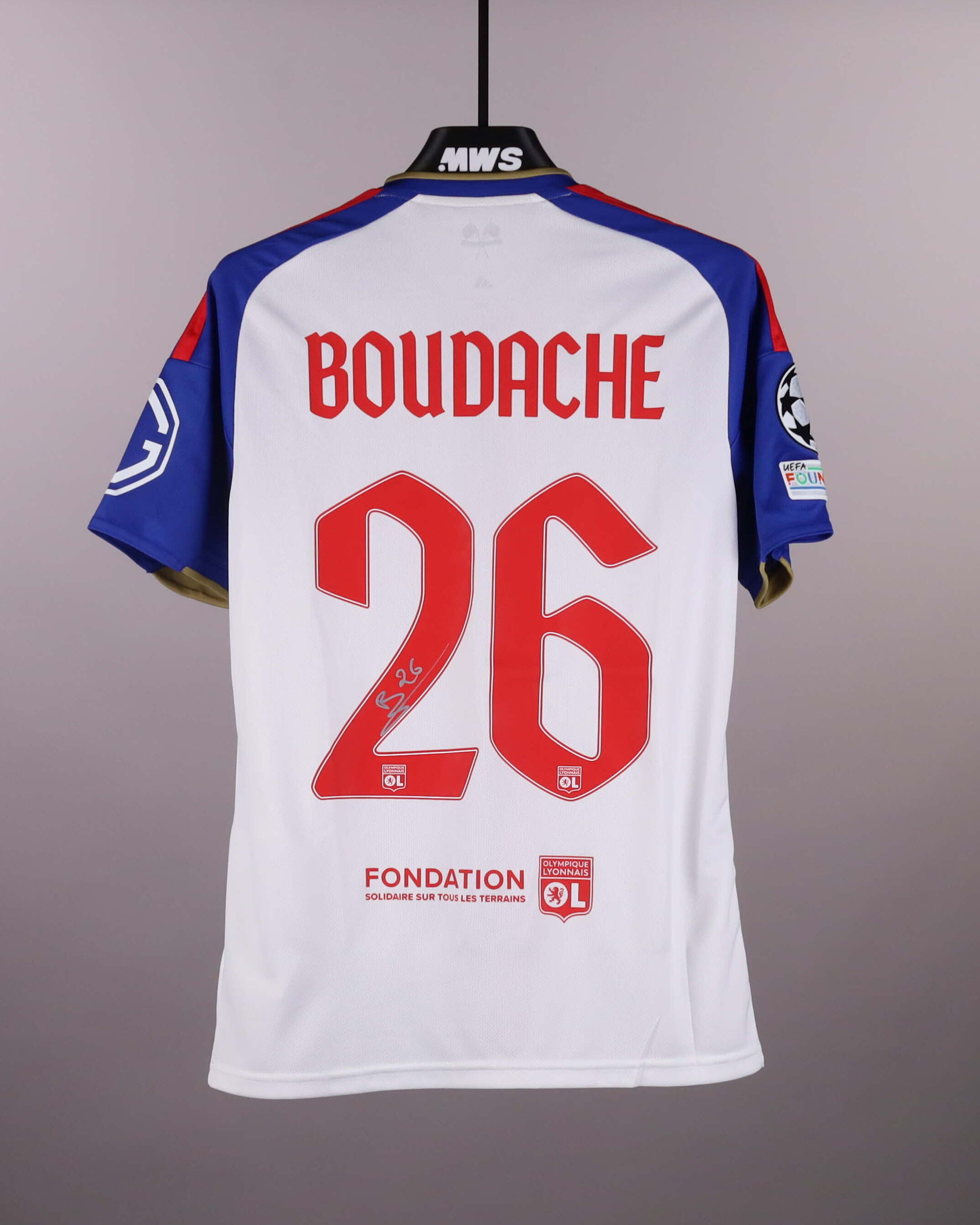 Kaïl Boudache Olympique Lyonnais jersey