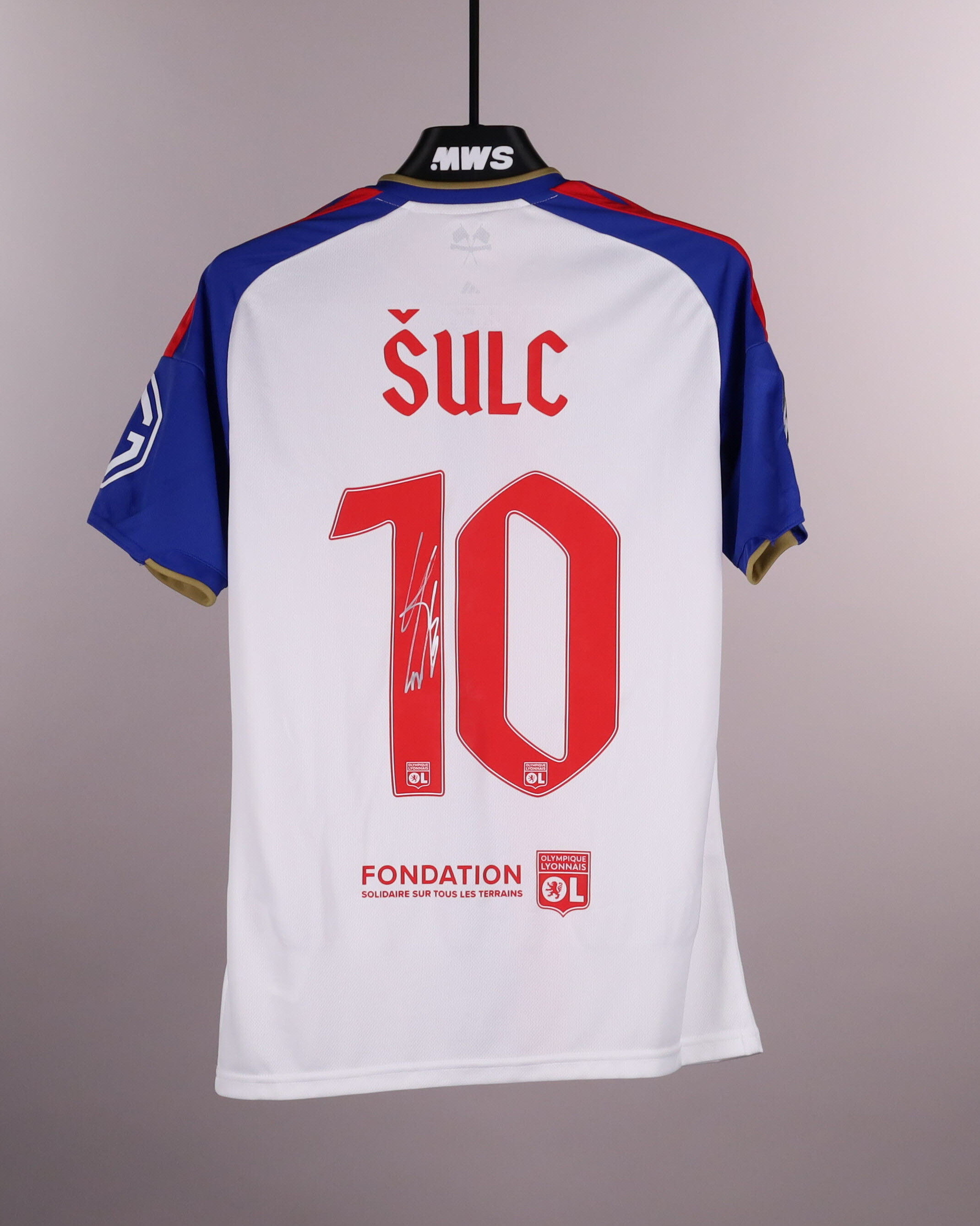 Pavel Šulc Olympique Lyonnais jersey