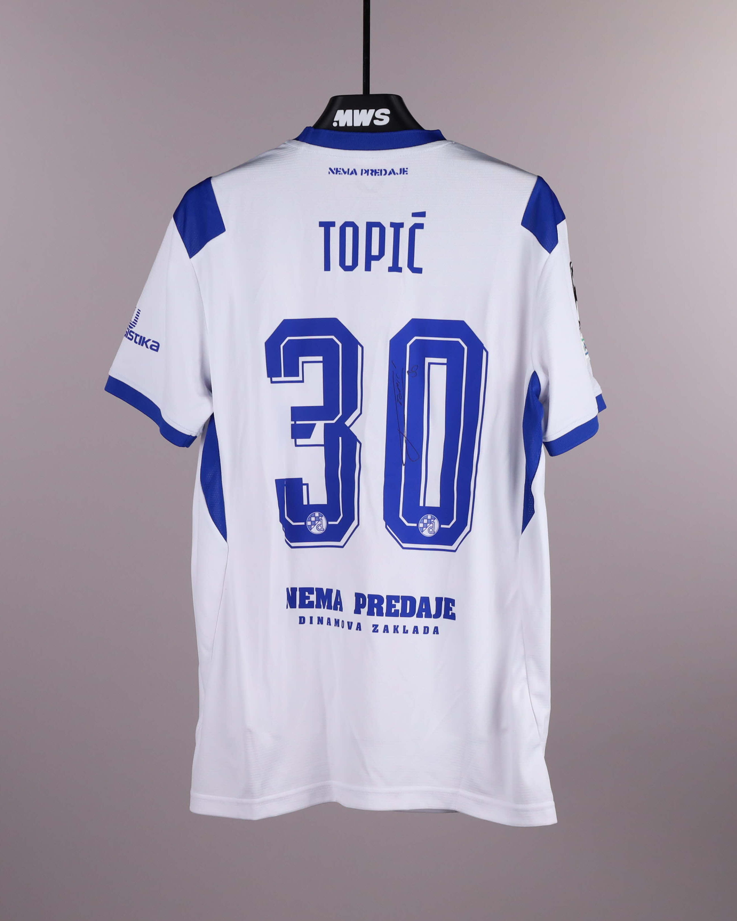 Dinamo Zagreb-Trikot von Fran Topić