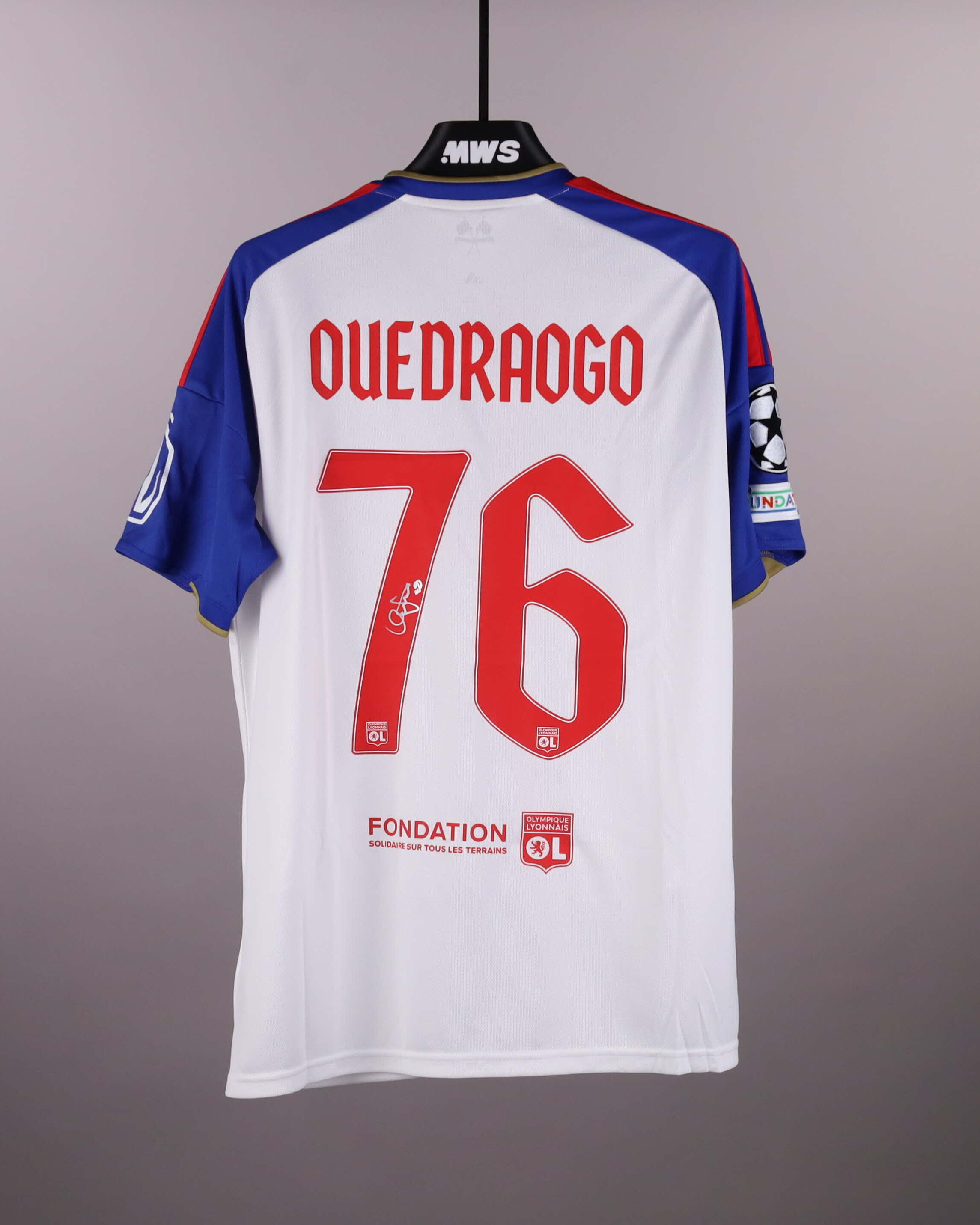 Mohamed Ouédraogo Olympique Lyonnais jersey