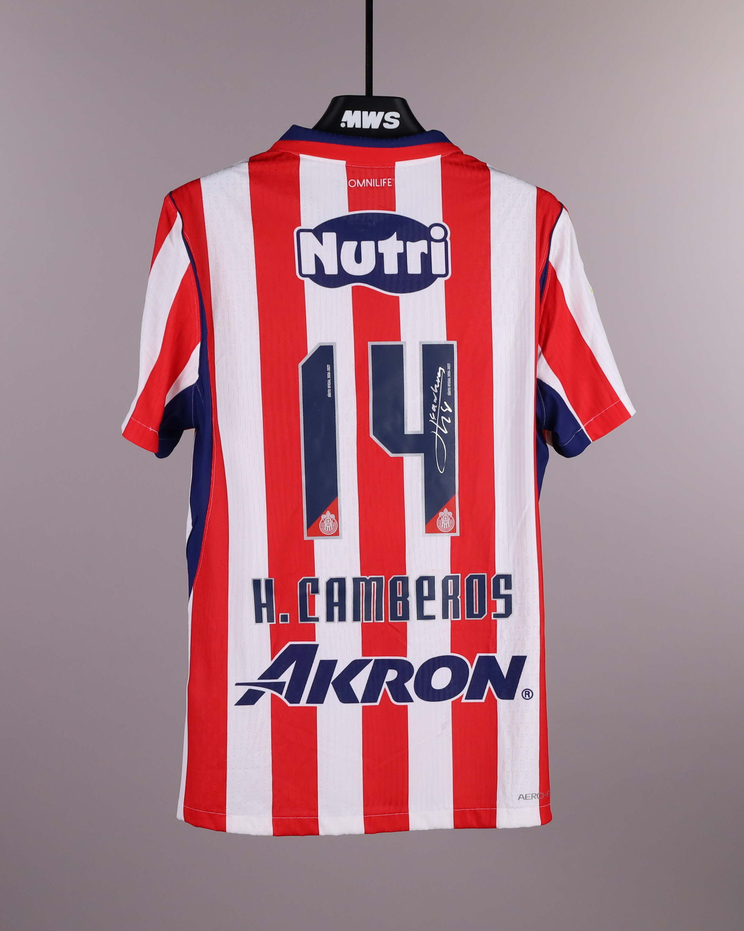 Hugo Camberos Figueroa Chivas Guadalajara jersey