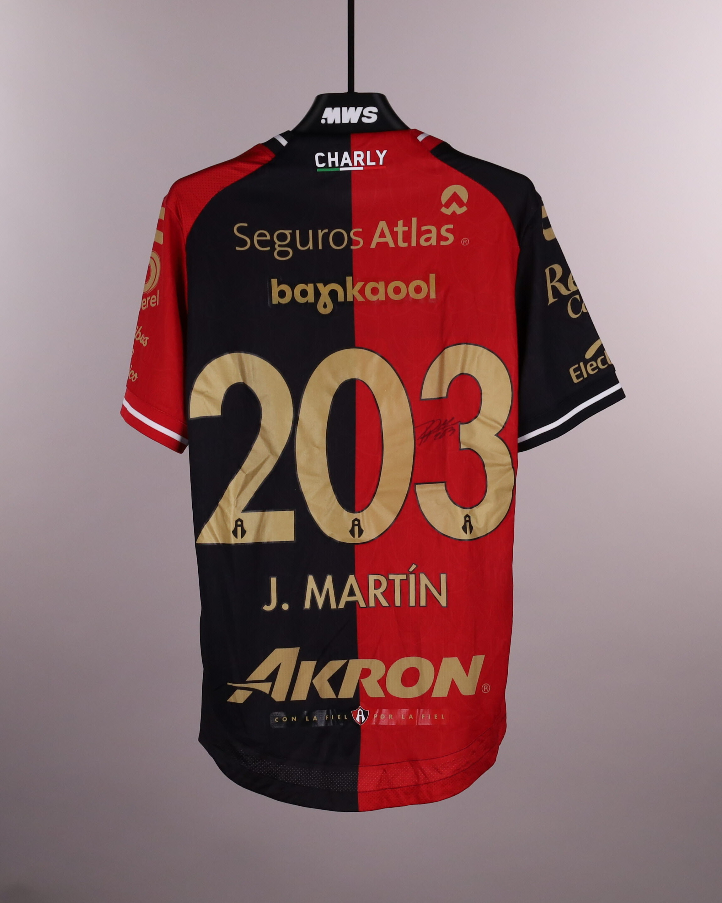 Maillot de José Martín (Atlas FC)