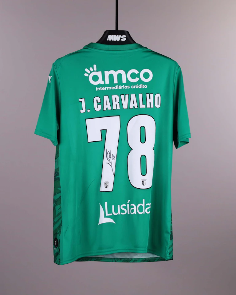 João Carvalho SC Braga jersey