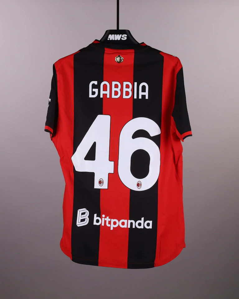 Matteo Gabbia AC Milan jersey