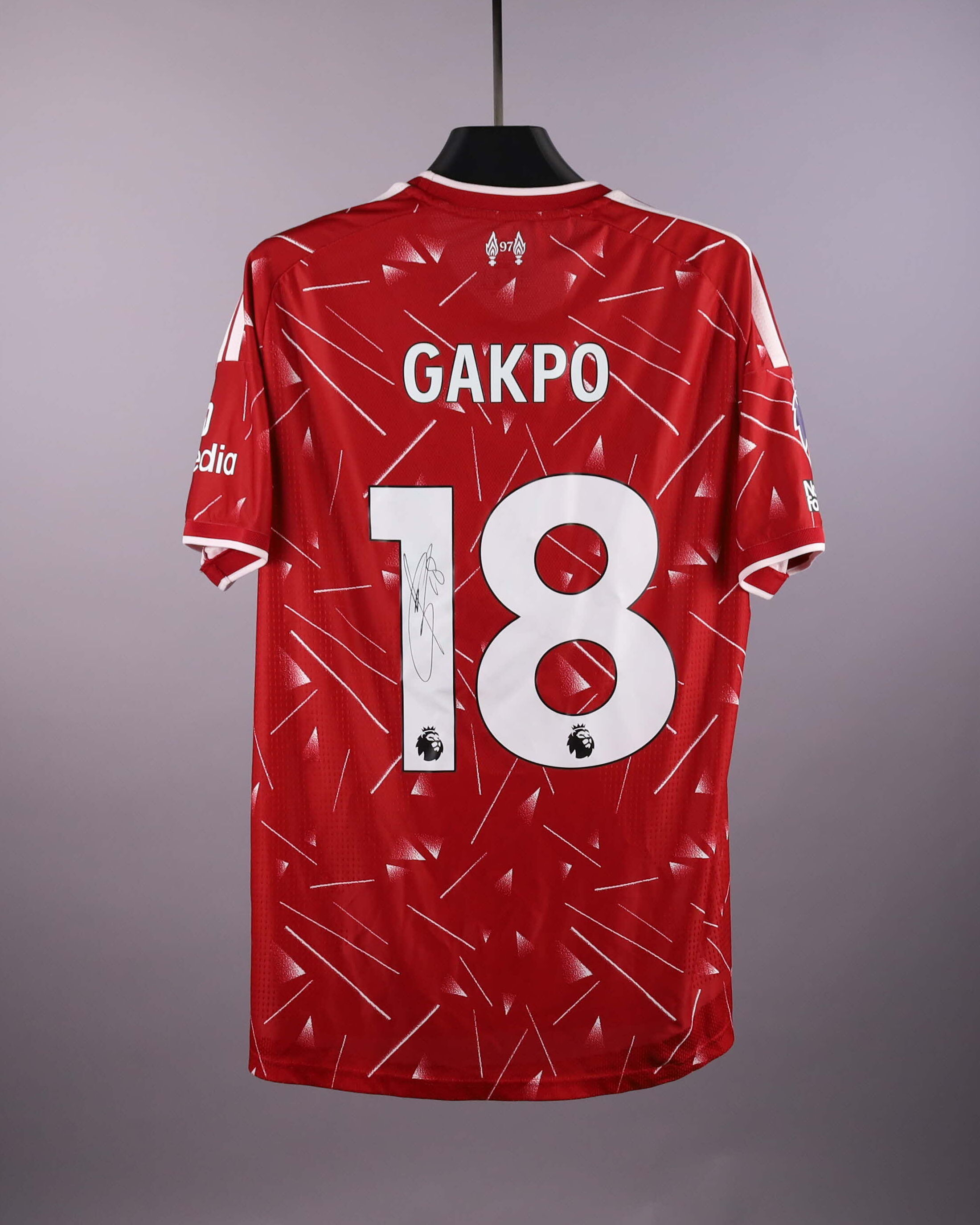 Cody Gakpo Liverpool camisa.