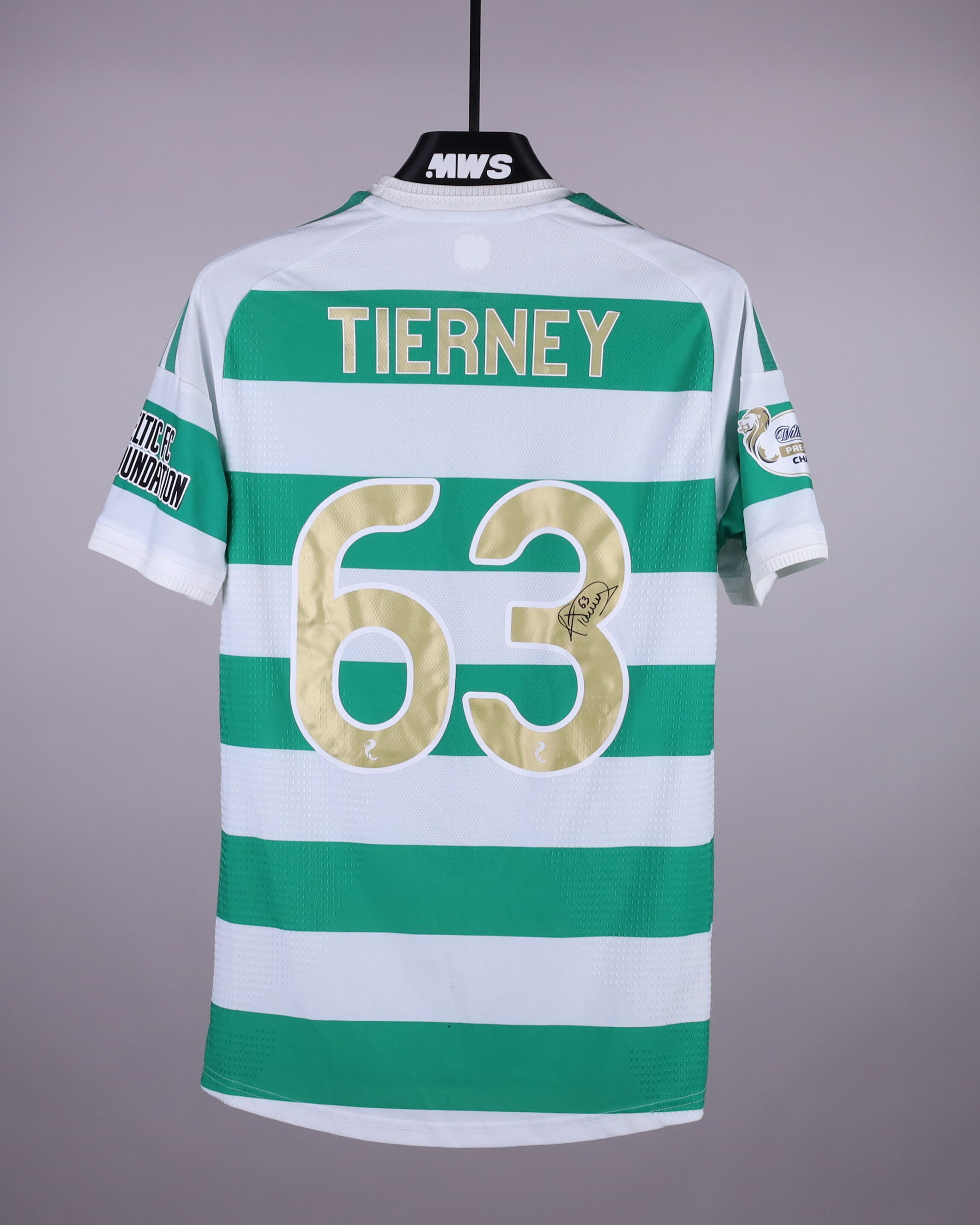 Kieran Tierney Celtic jersey