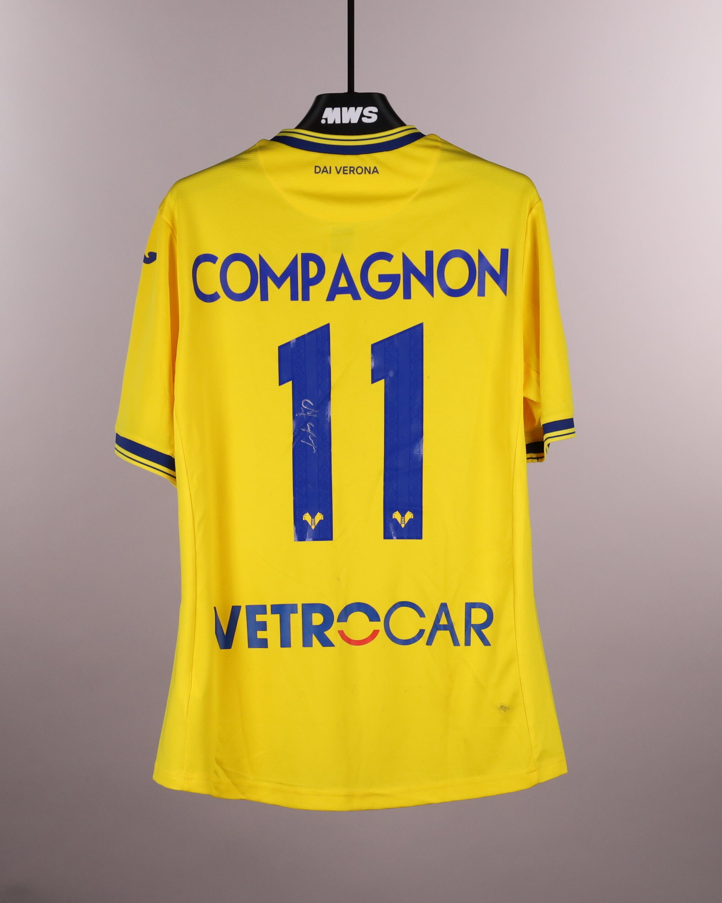 Mattia Compagnon Hellas Verona FC jersey
