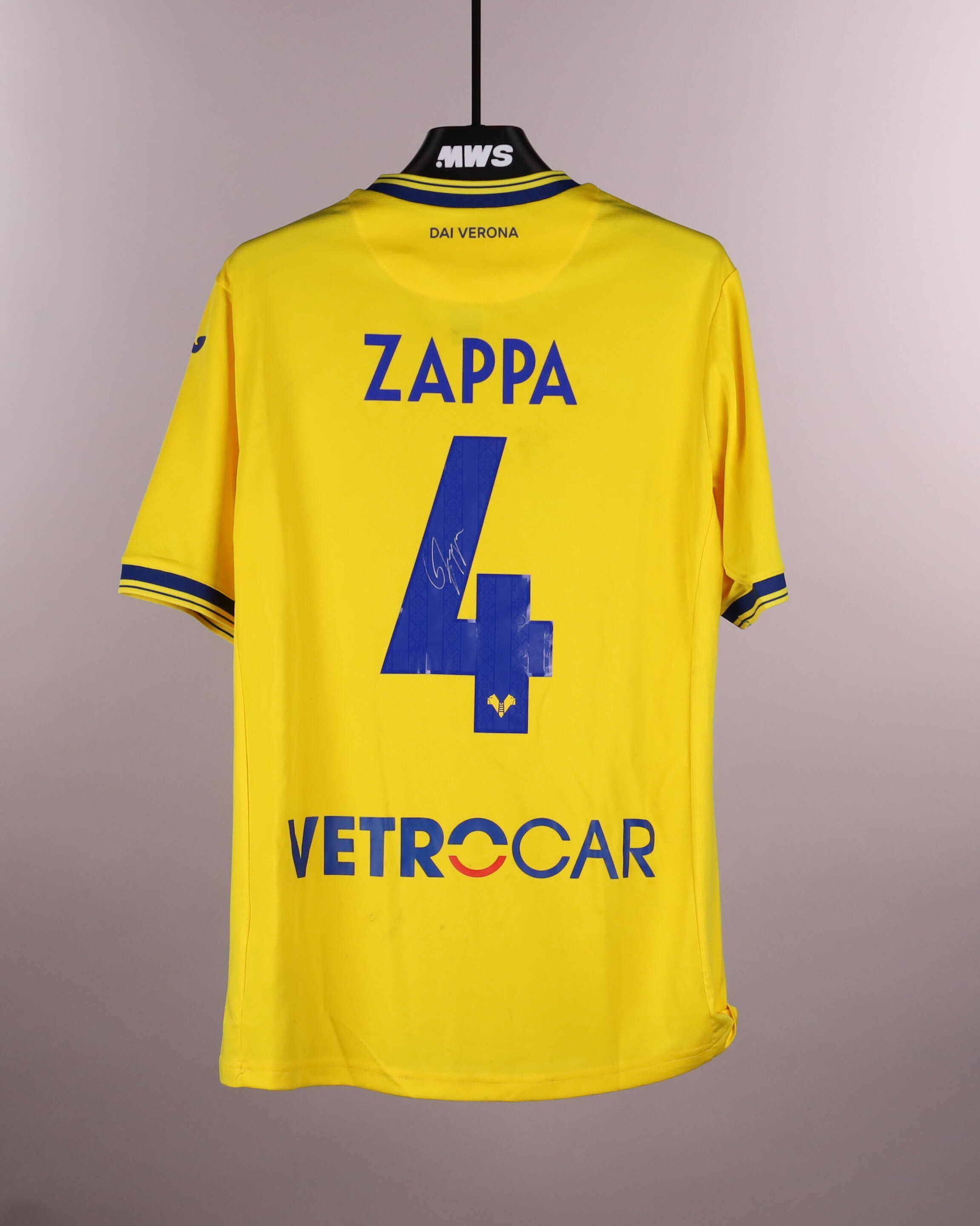 Gabriele Zappa Hellas Verona FC jersey