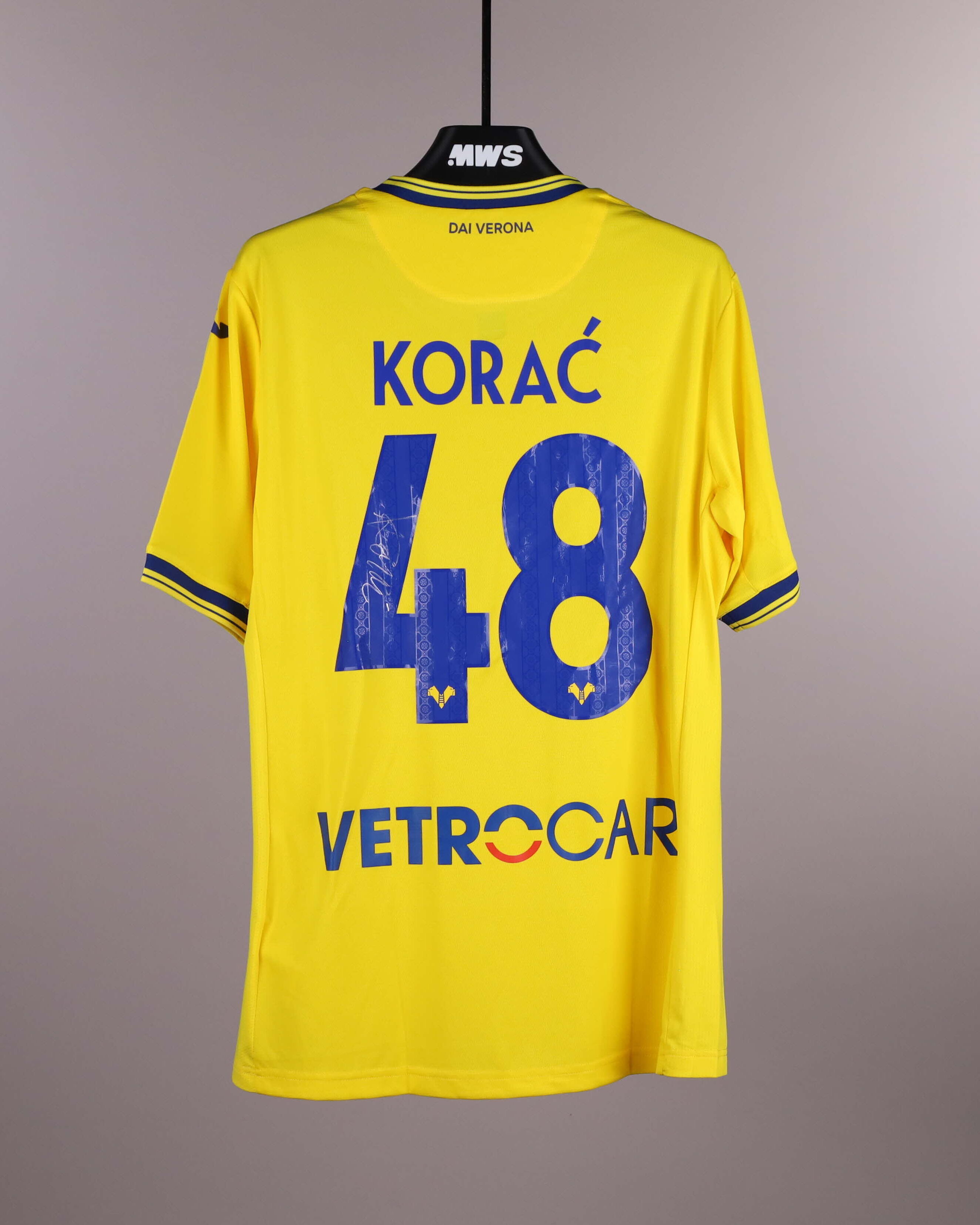 Seid Korac Hellas Verona FC jersey