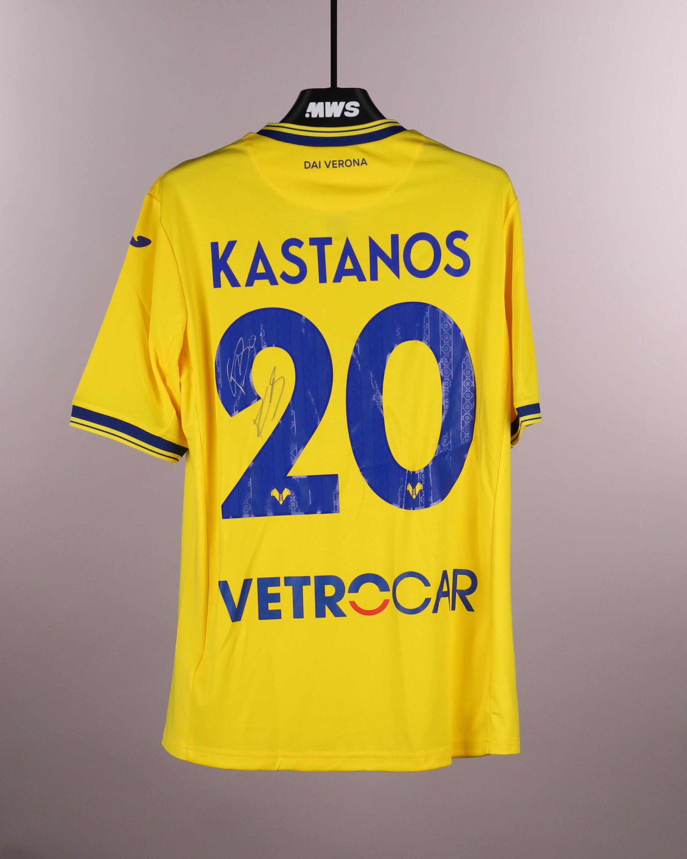 Grigoris Kastanos Hellas Verona FC jersey