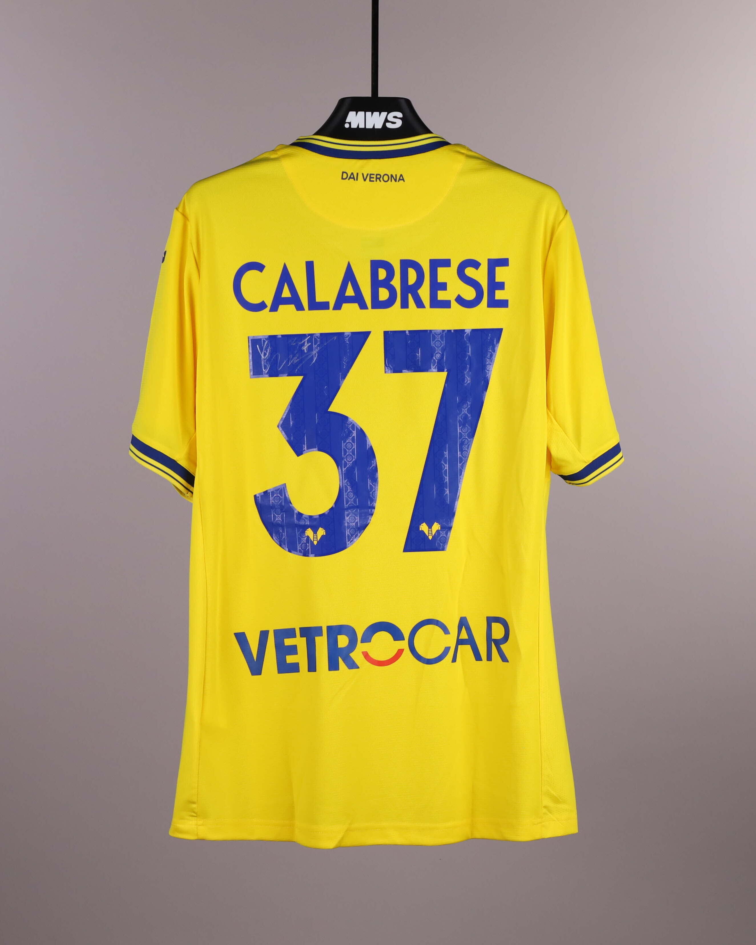 Nicolò Calabrese Hellas Verona FC jersey