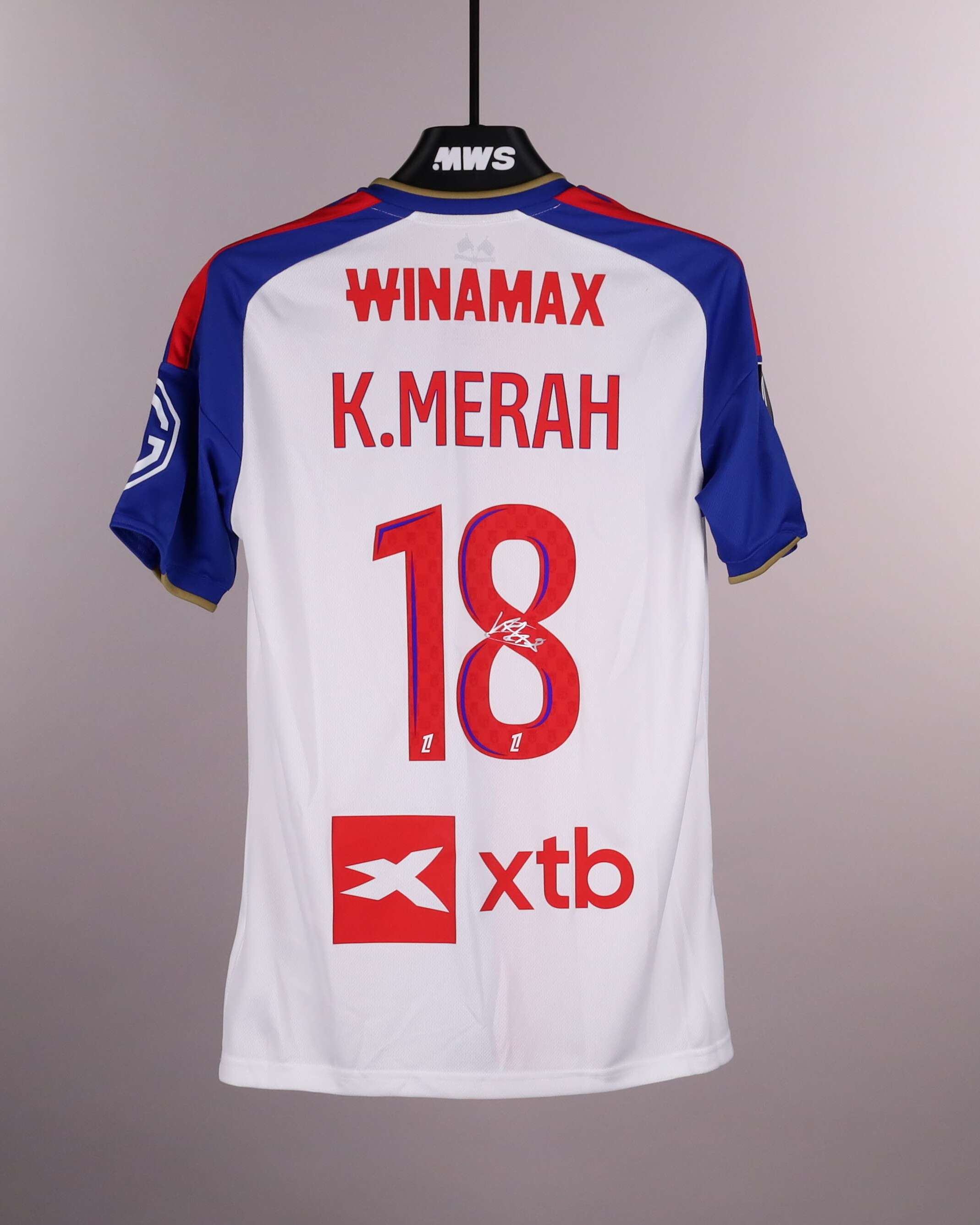 Khalis Merah Olympique Lyonnais jersey
