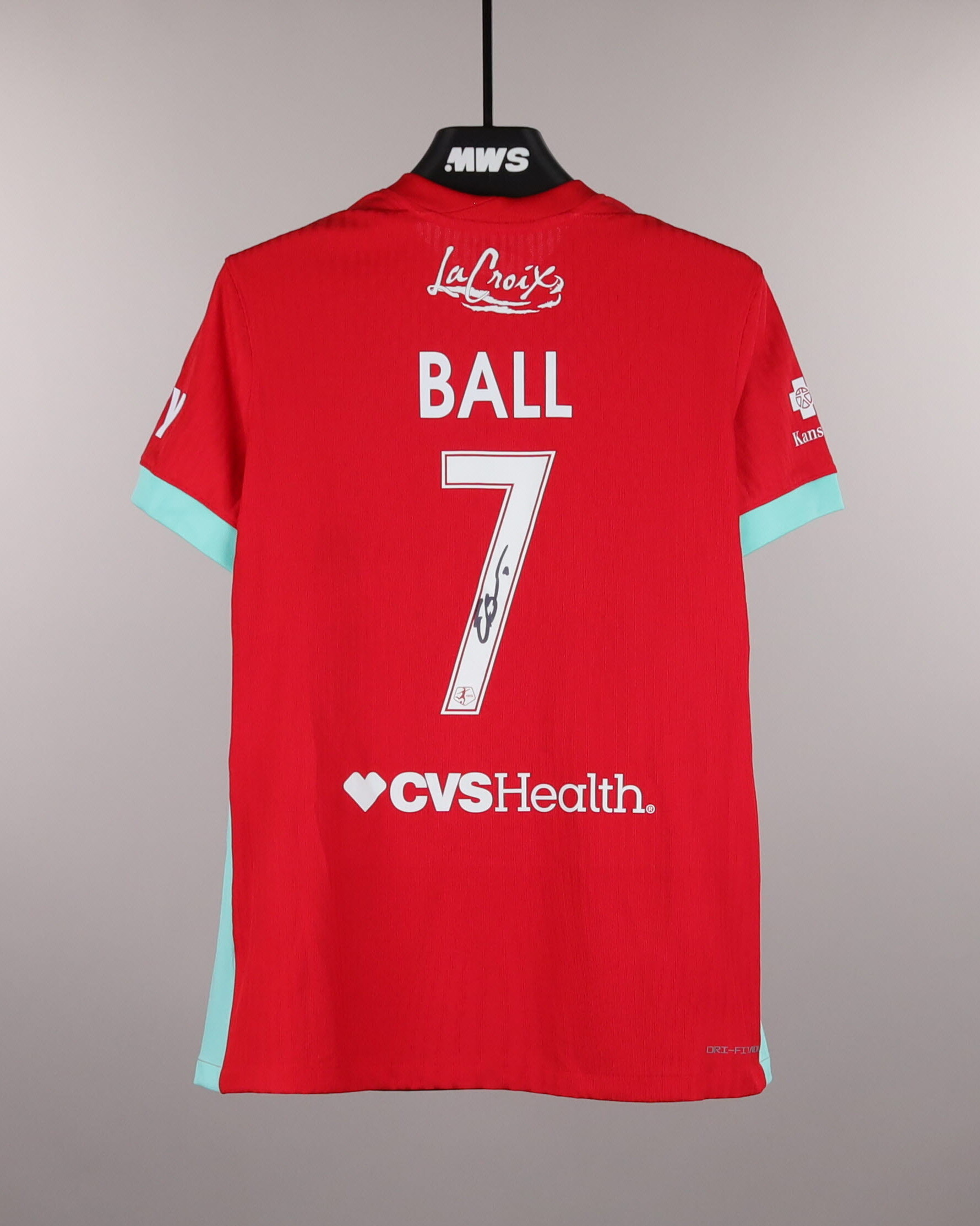 Elizabeth Ball Kansas City Current jersey