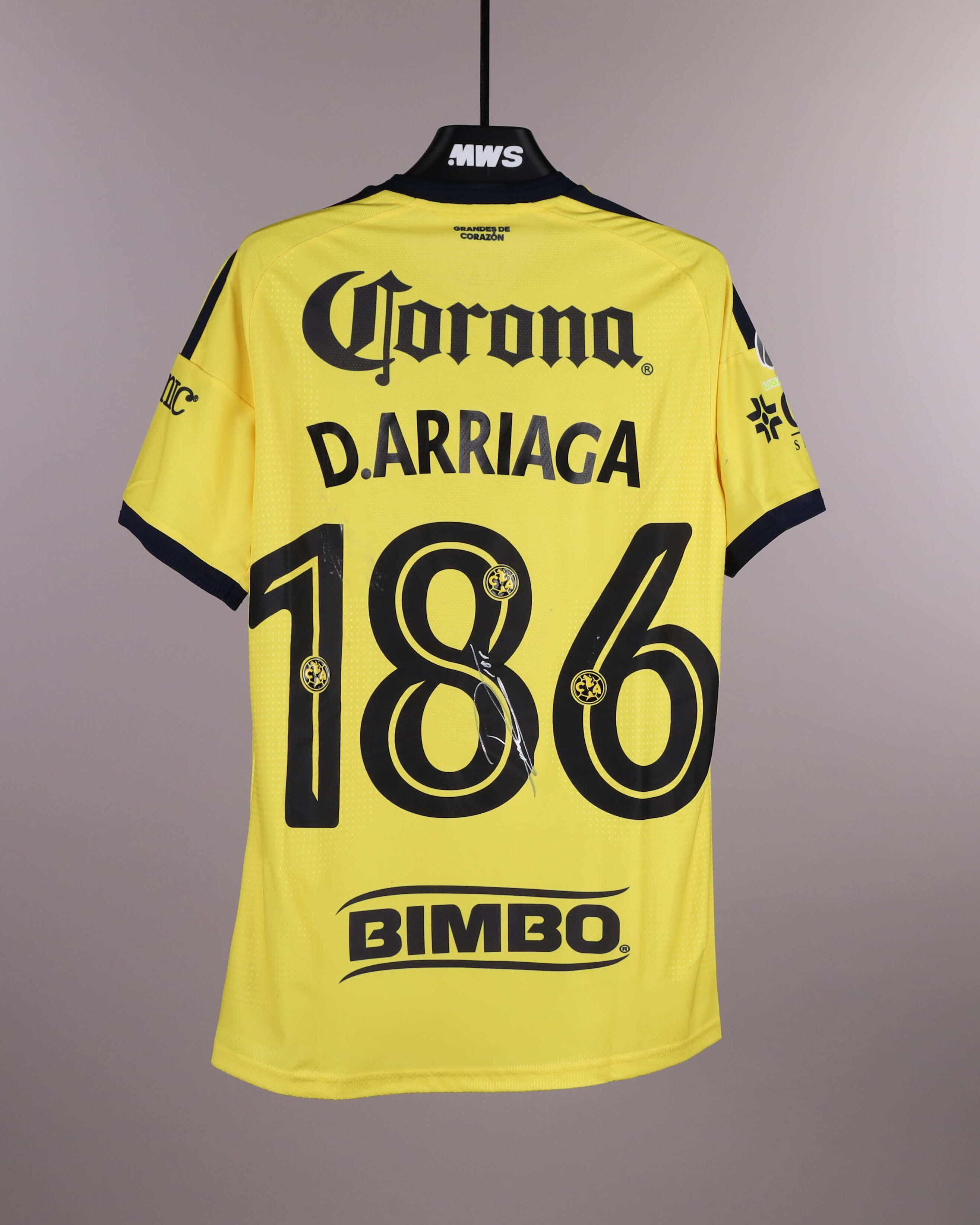 Diego Arriaga Club América jersey