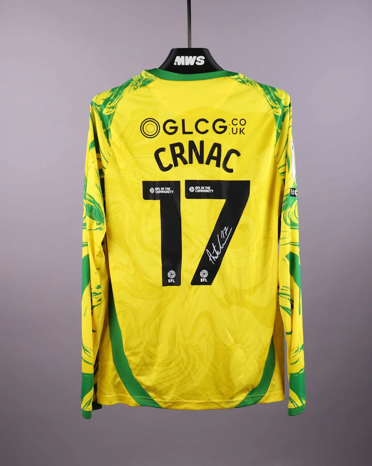 Ante Crnac Norwich City jersey