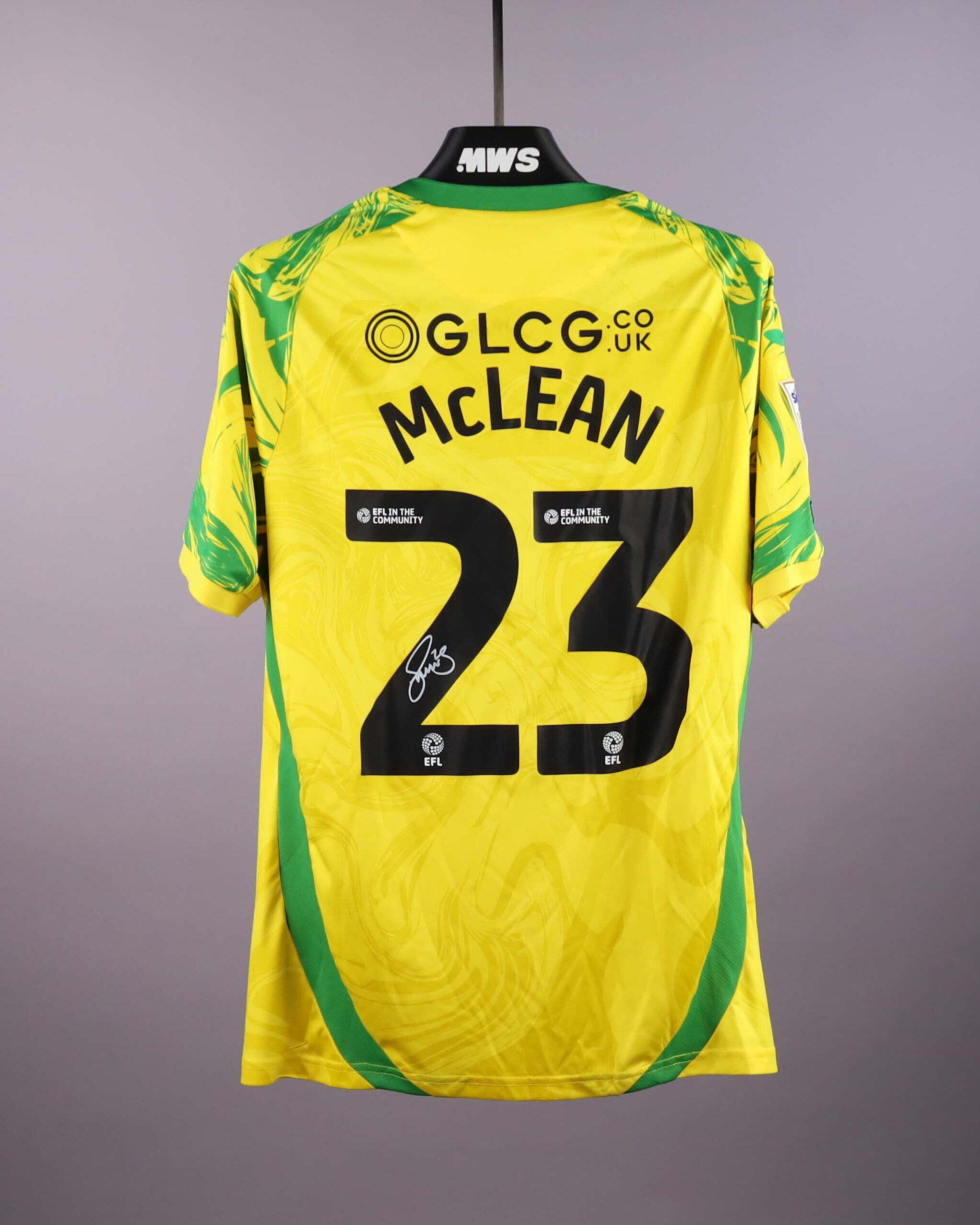 Kenny McLean Norwich City jersey