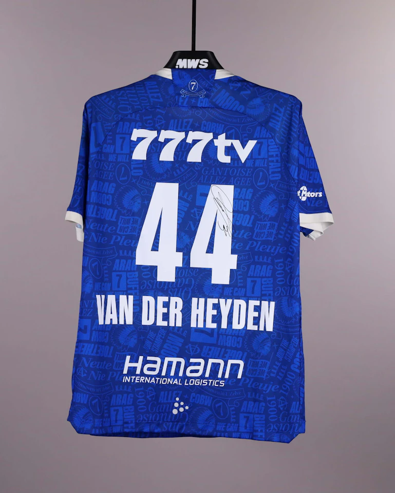 Siebe Van der Heyden KAA Gent jersey