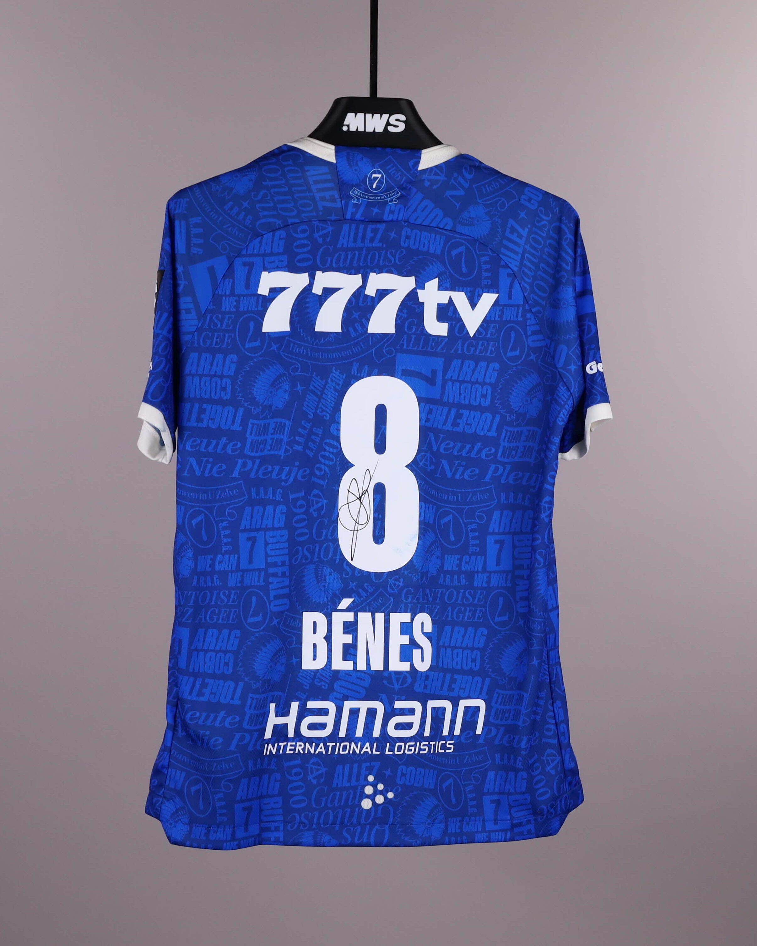 László Bénes KAA Gent jersey