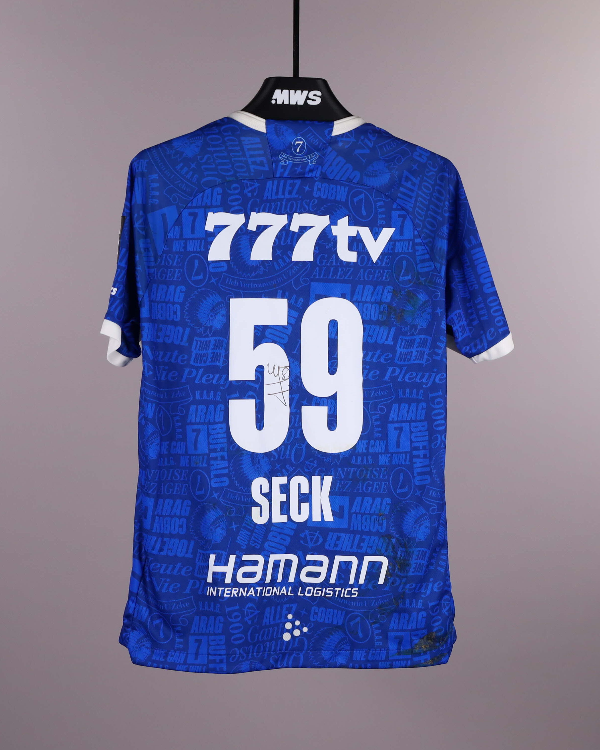 El Hadji Seck KAA Gent jersey