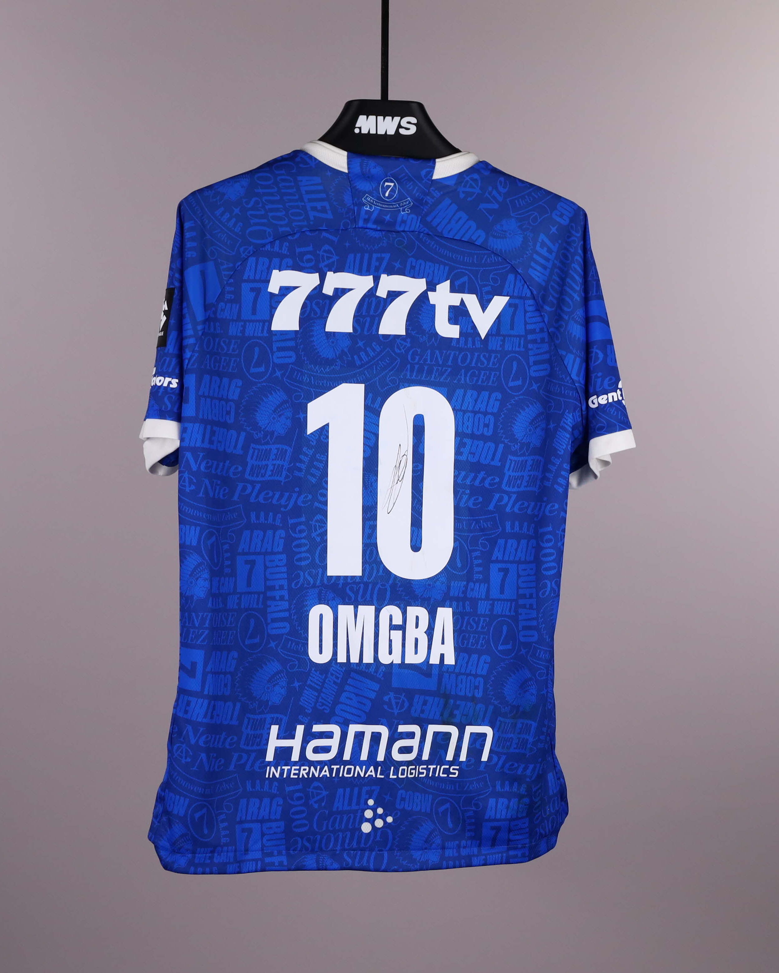 Aimé Omgba KAA Gent jersey