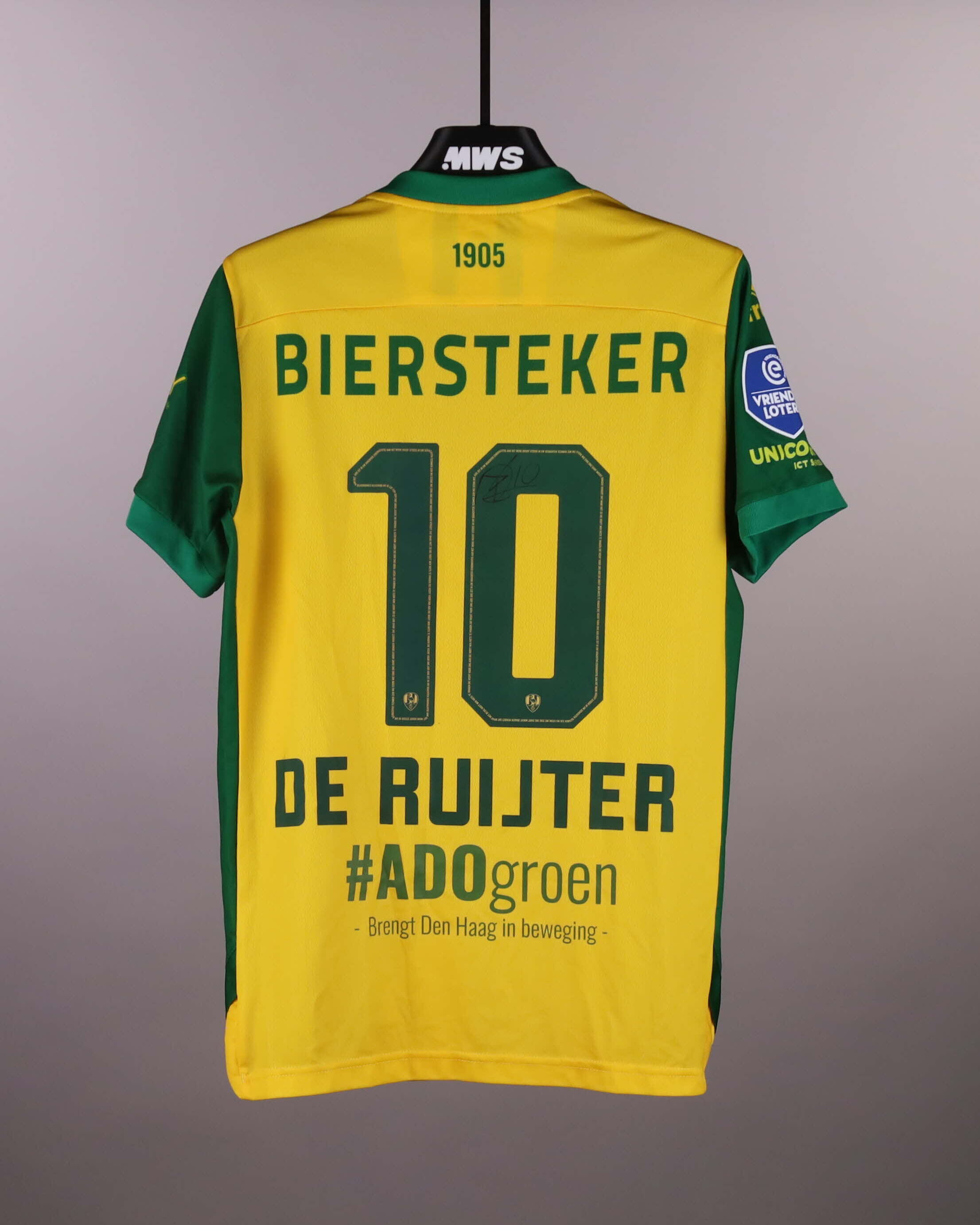 Illaijh de Ruijter ADO Den Haag jersey