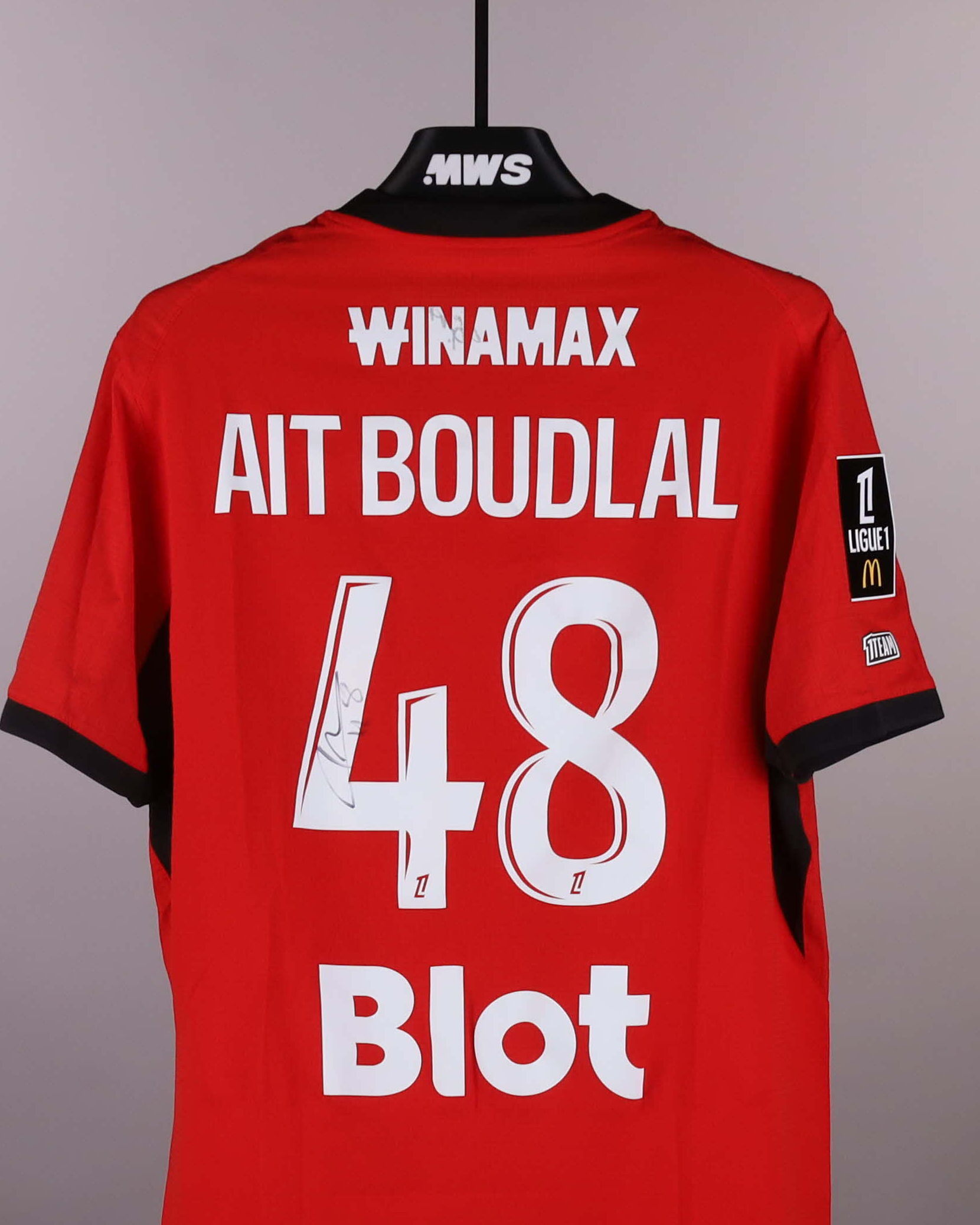 Abdelhamid Ait Boudlal Stade Rennais F.C. jersey