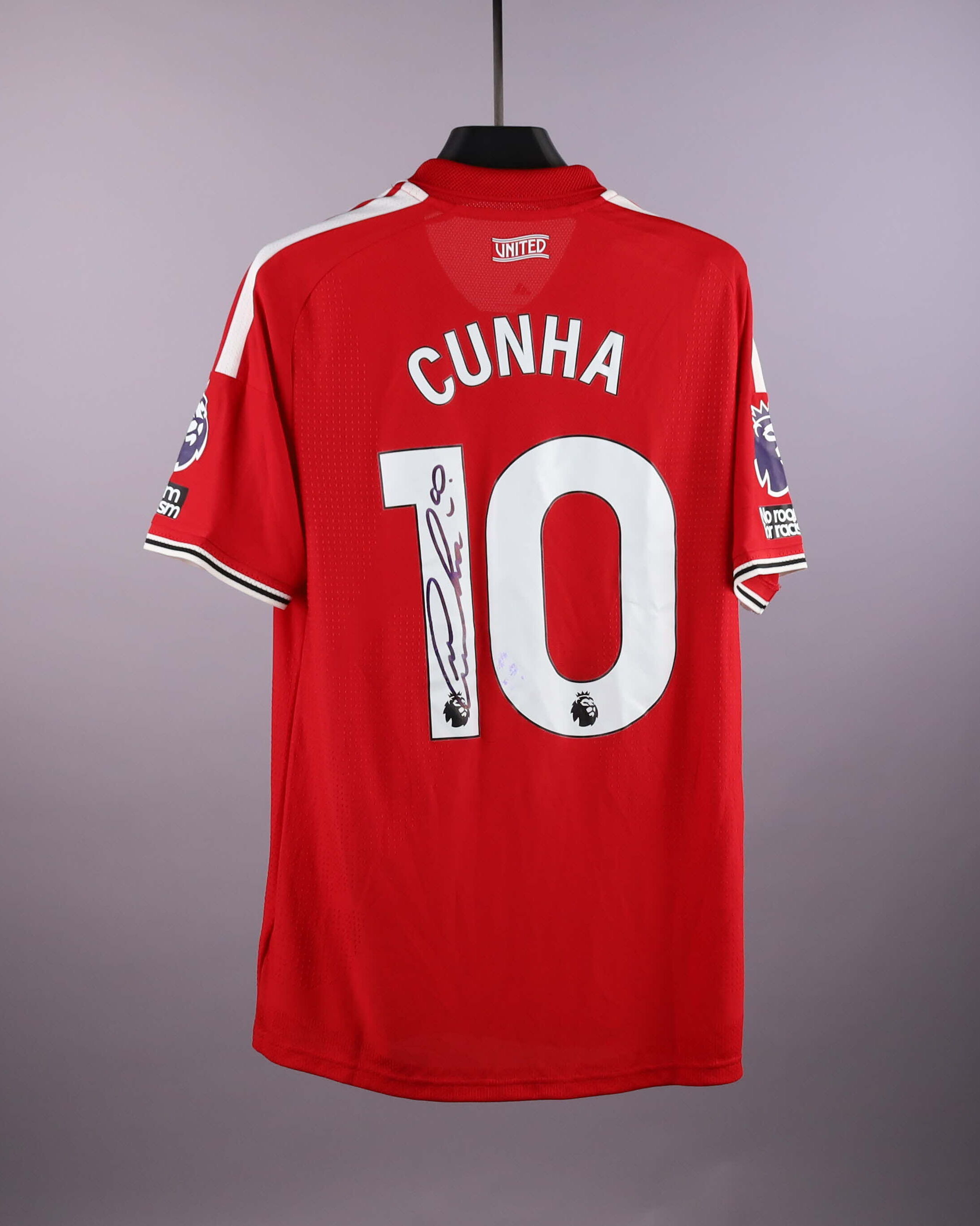 Shirt van Matheus Cunha Manchester United