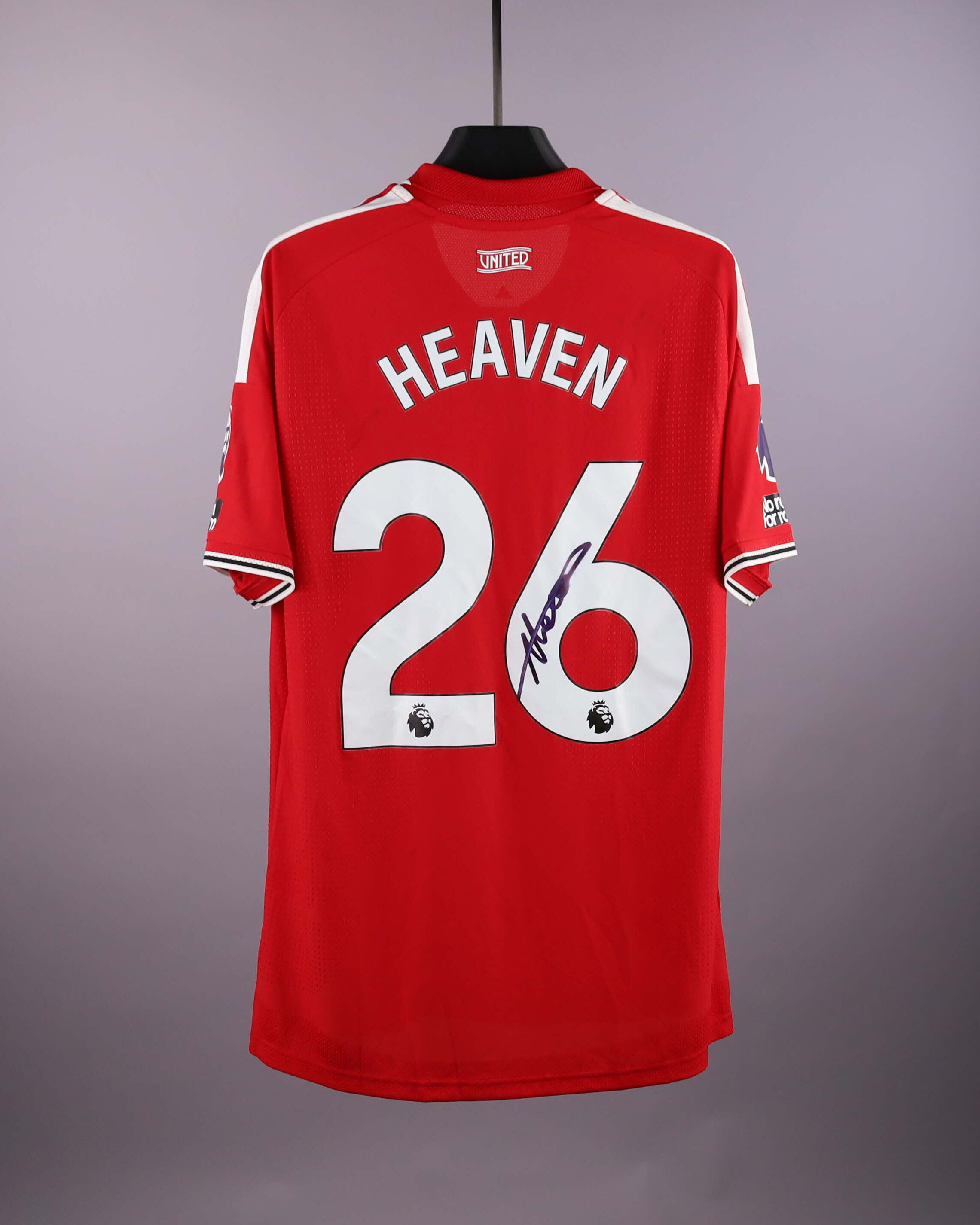 Shirt van Ayden Heaven Manchester United