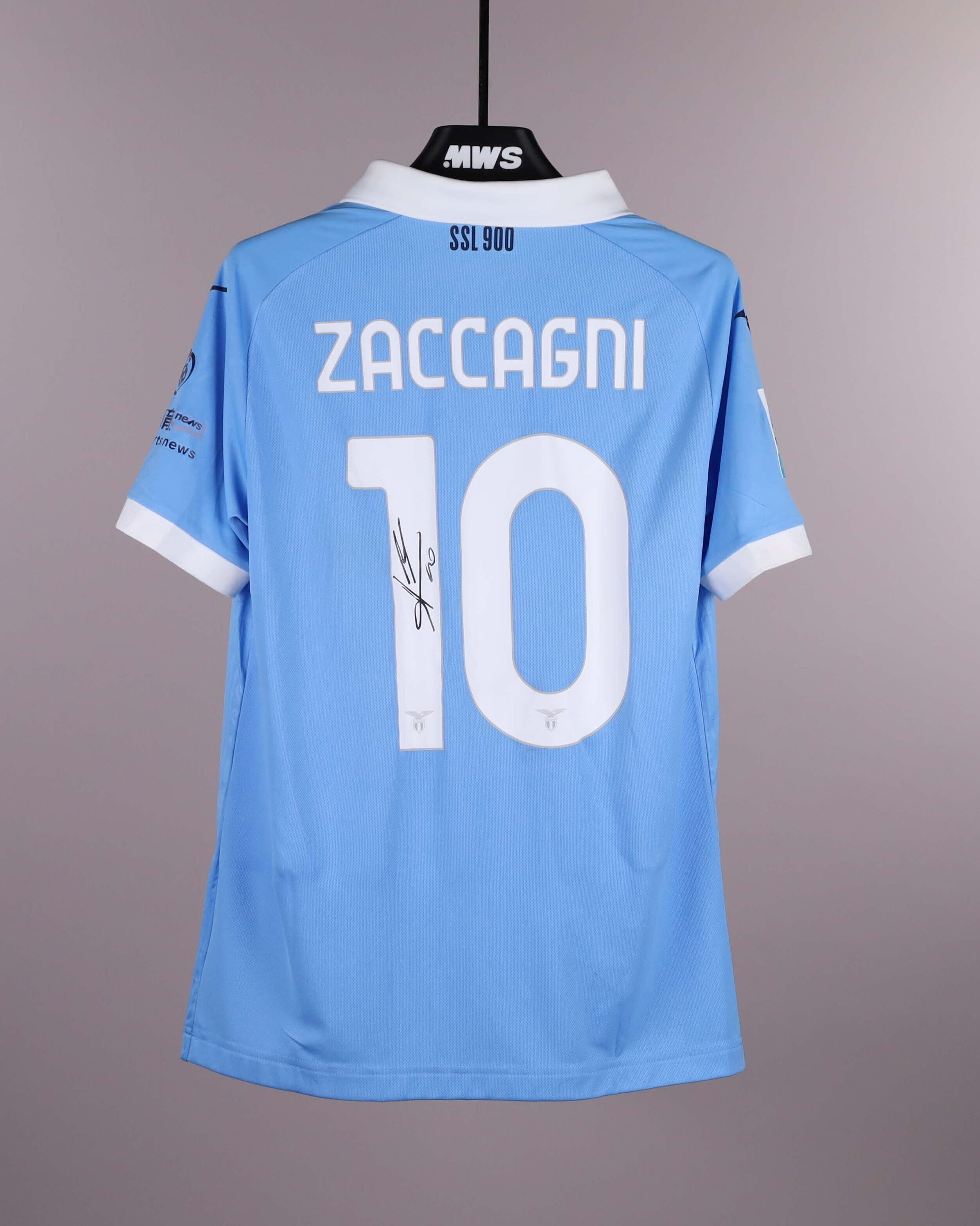 Mattia Zaccagni S.S. Lazio jersey